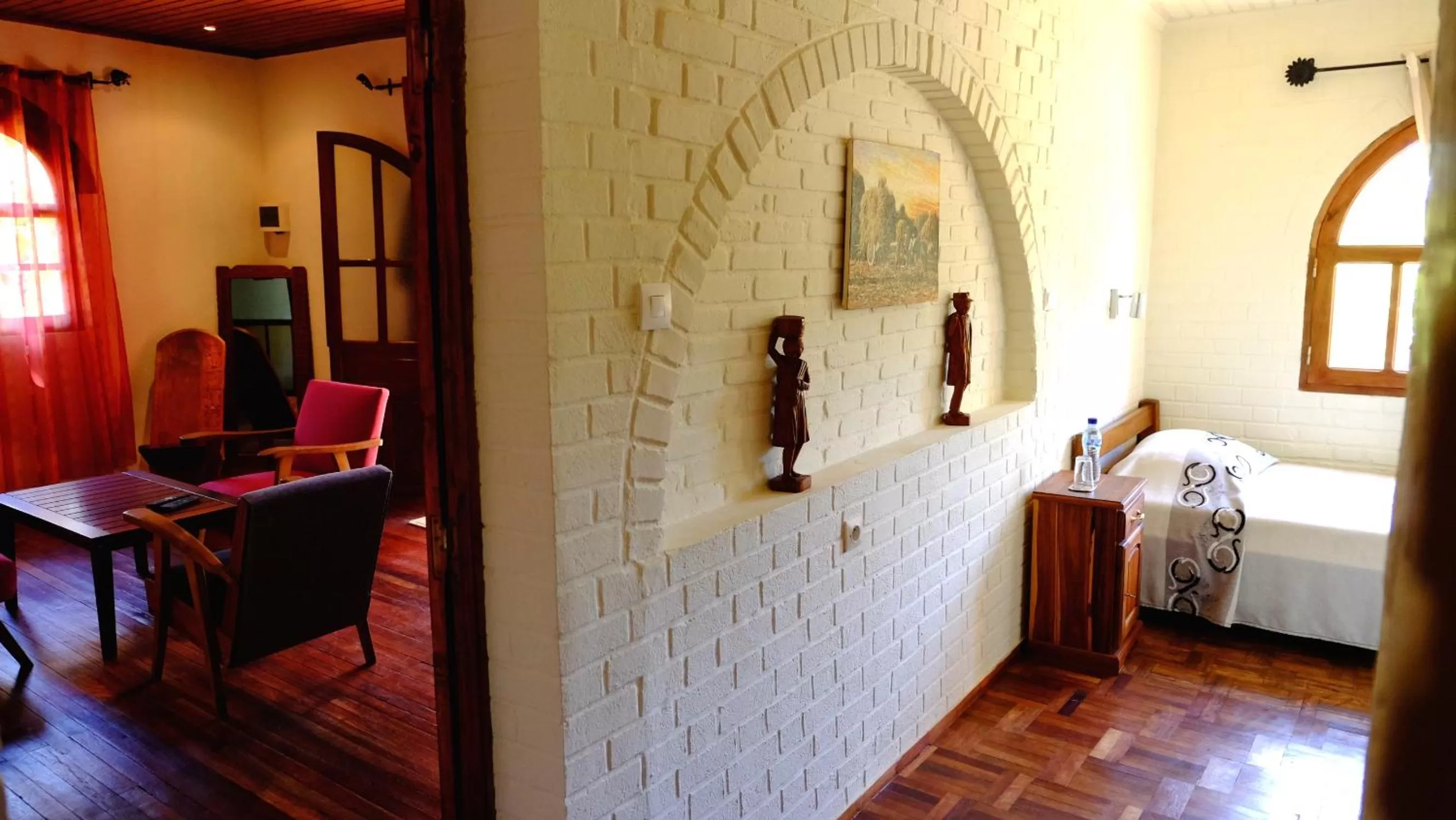 Room Photo in Eco Lodge Les Chambres Du Voyageur