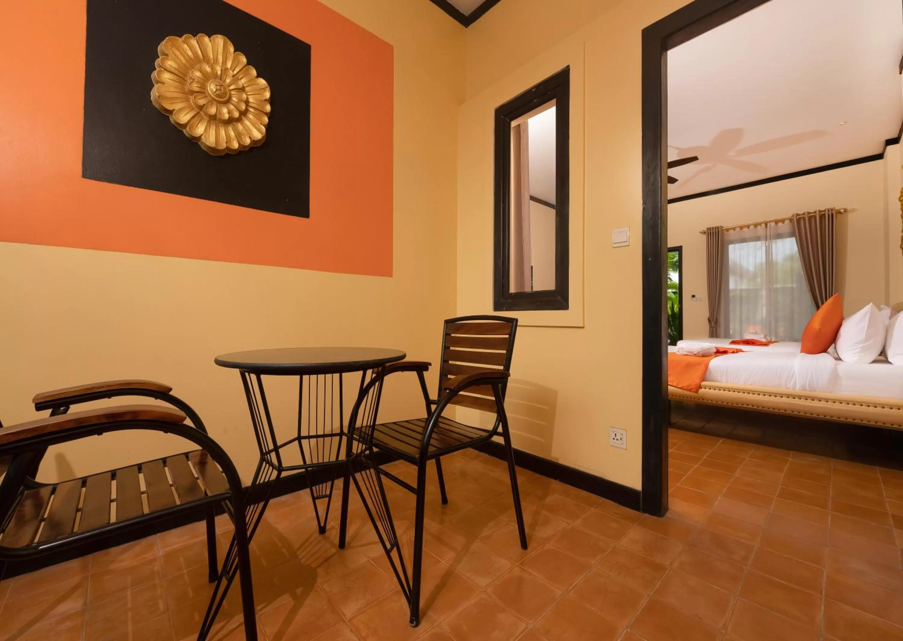 Balcony/Terrace, Bed in Sophavady D'Angkor