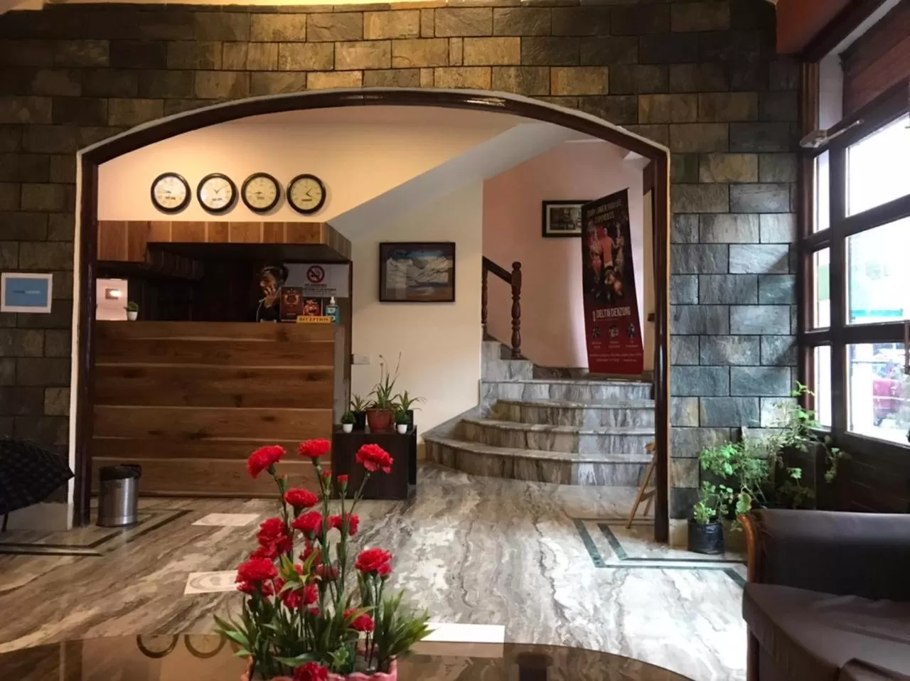 Lobby or reception in Hotel The Narayani Continental