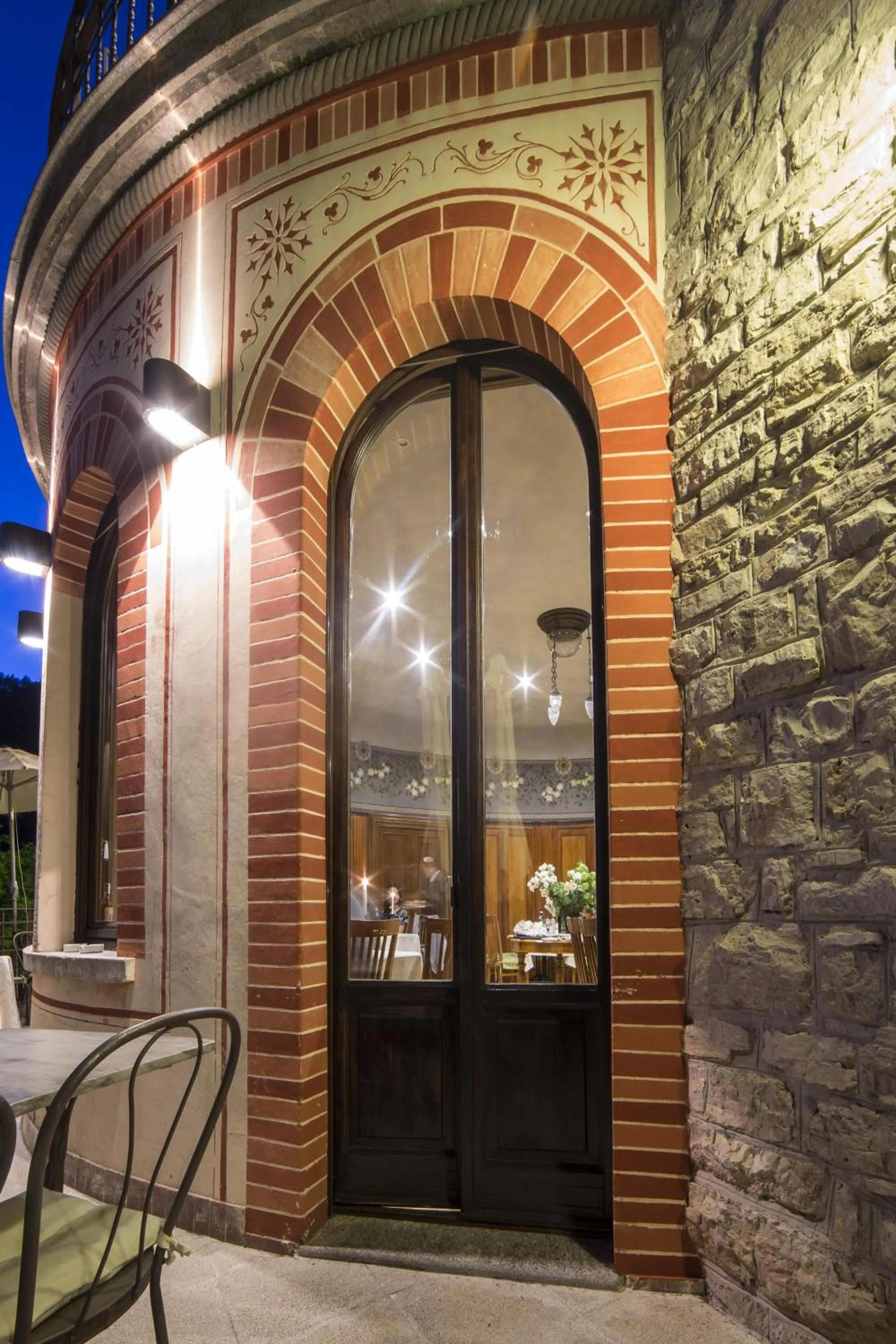 Decorative detail in Al Borducan Boutique Hotel