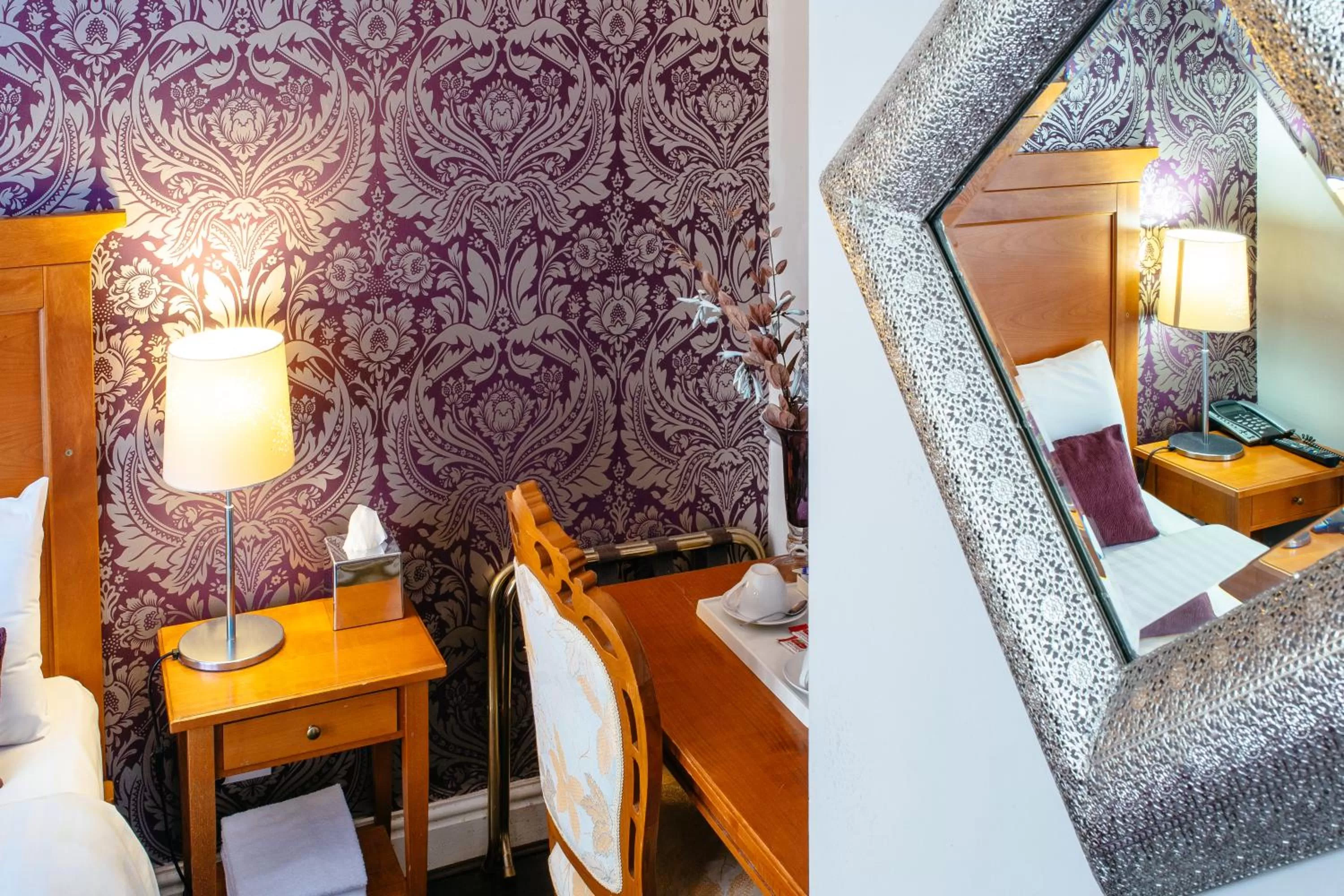 Bedroom, Bed in Pymgate Lodge Hotel Manchester Airport