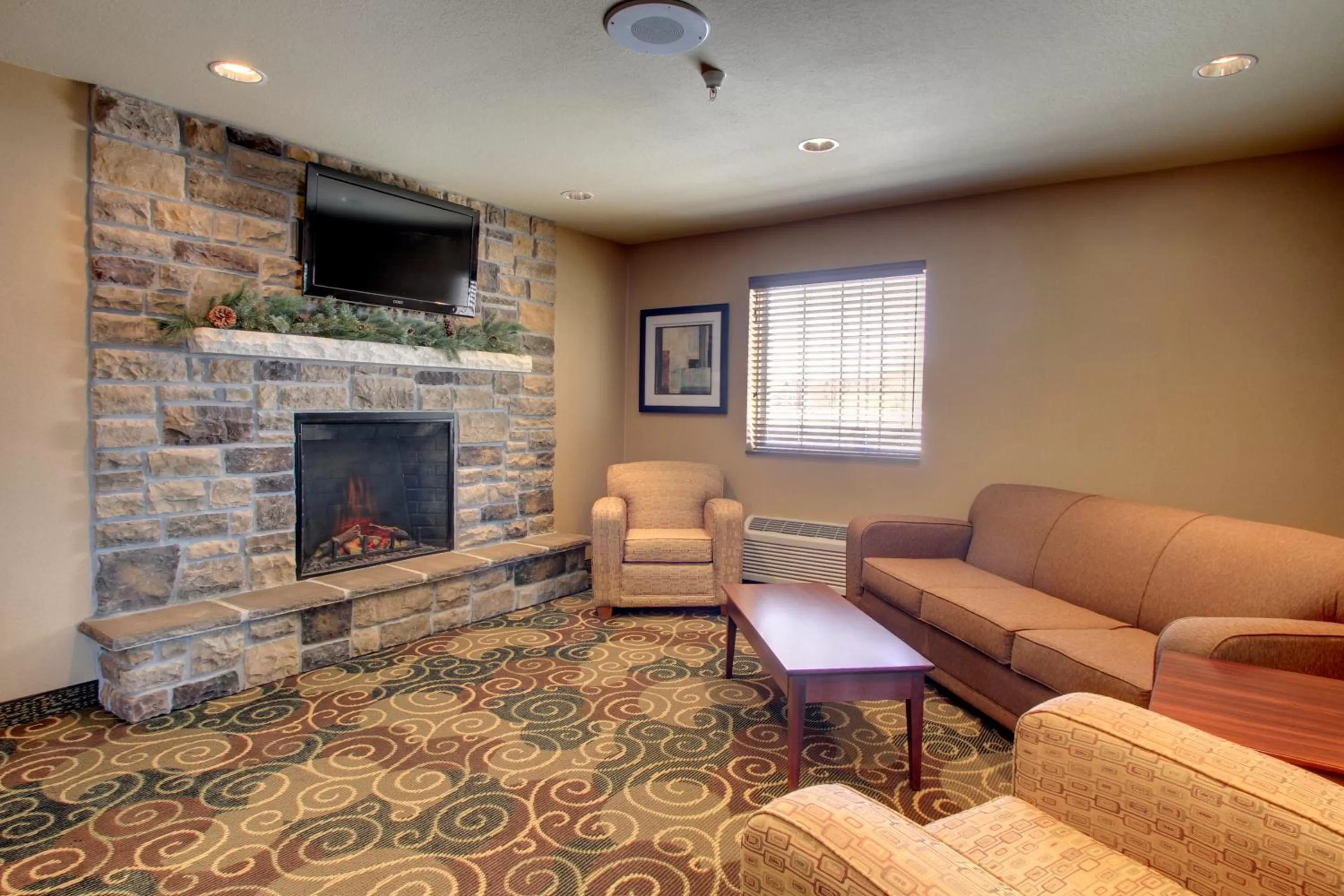 Lobby or reception in Cobblestone Inn & Suites - Harvey
