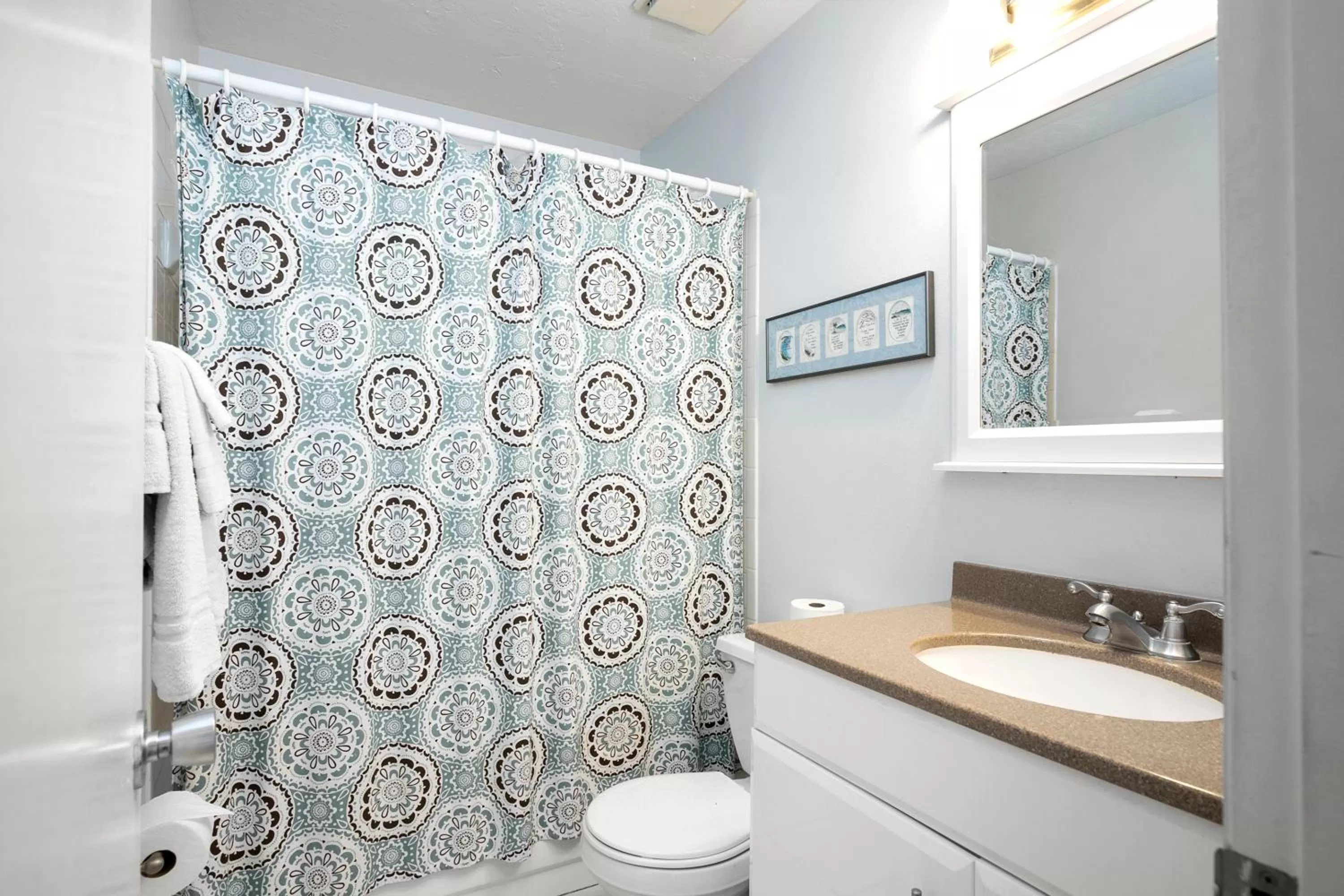 Bathroom in The Ringling Beach House