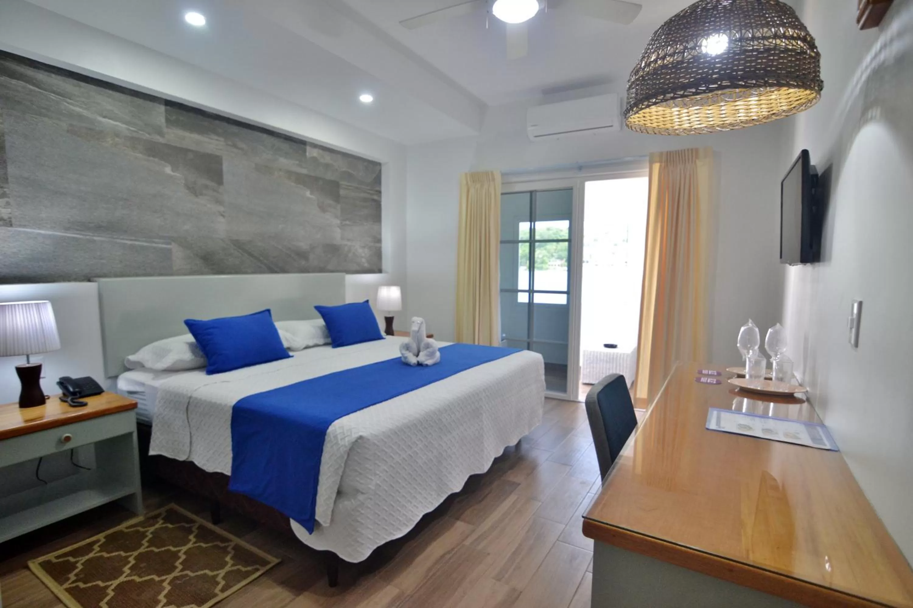 Bed in Hotel Casazul