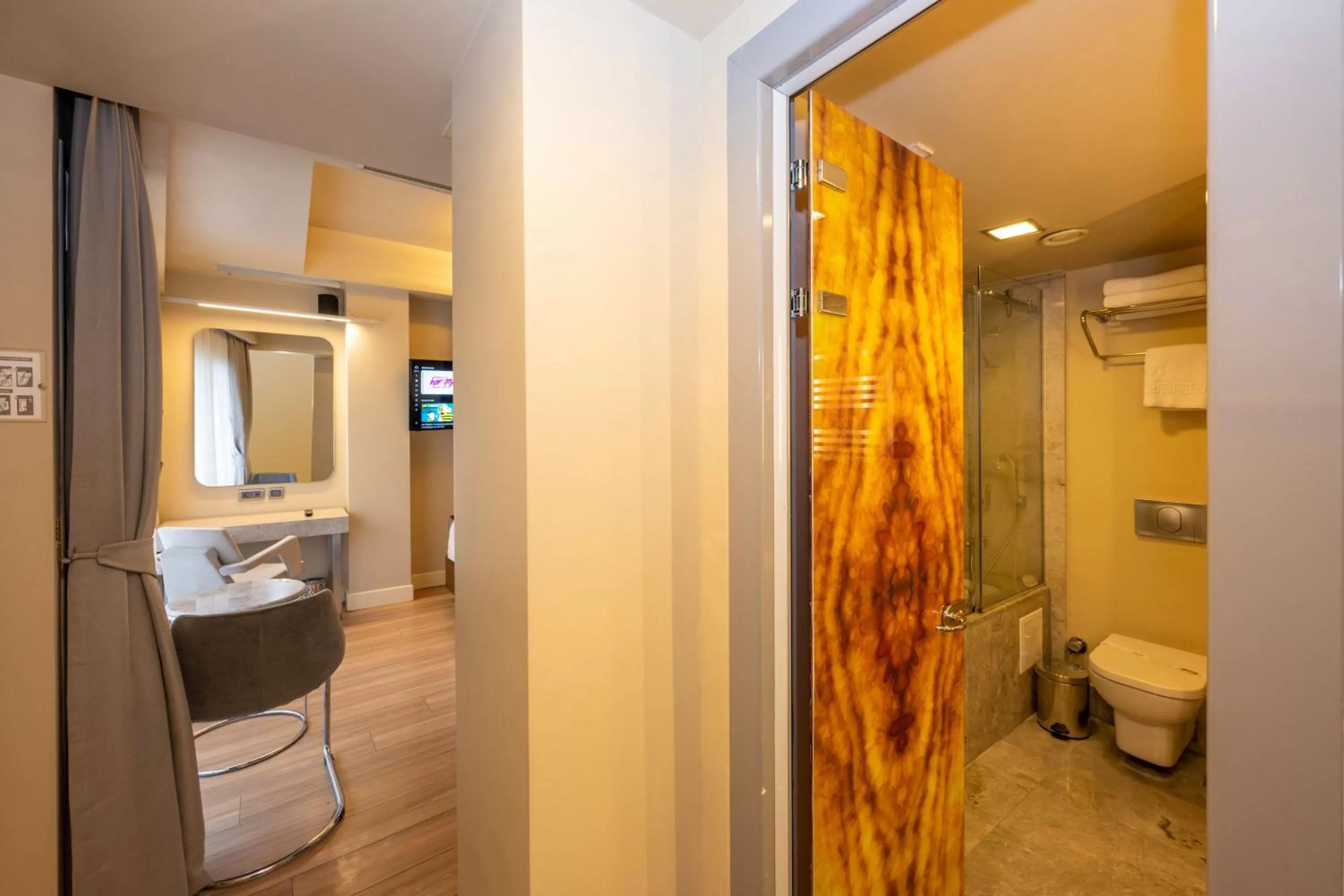 Toilet in Ramada By Wyndham Istanbul Pera Taksim