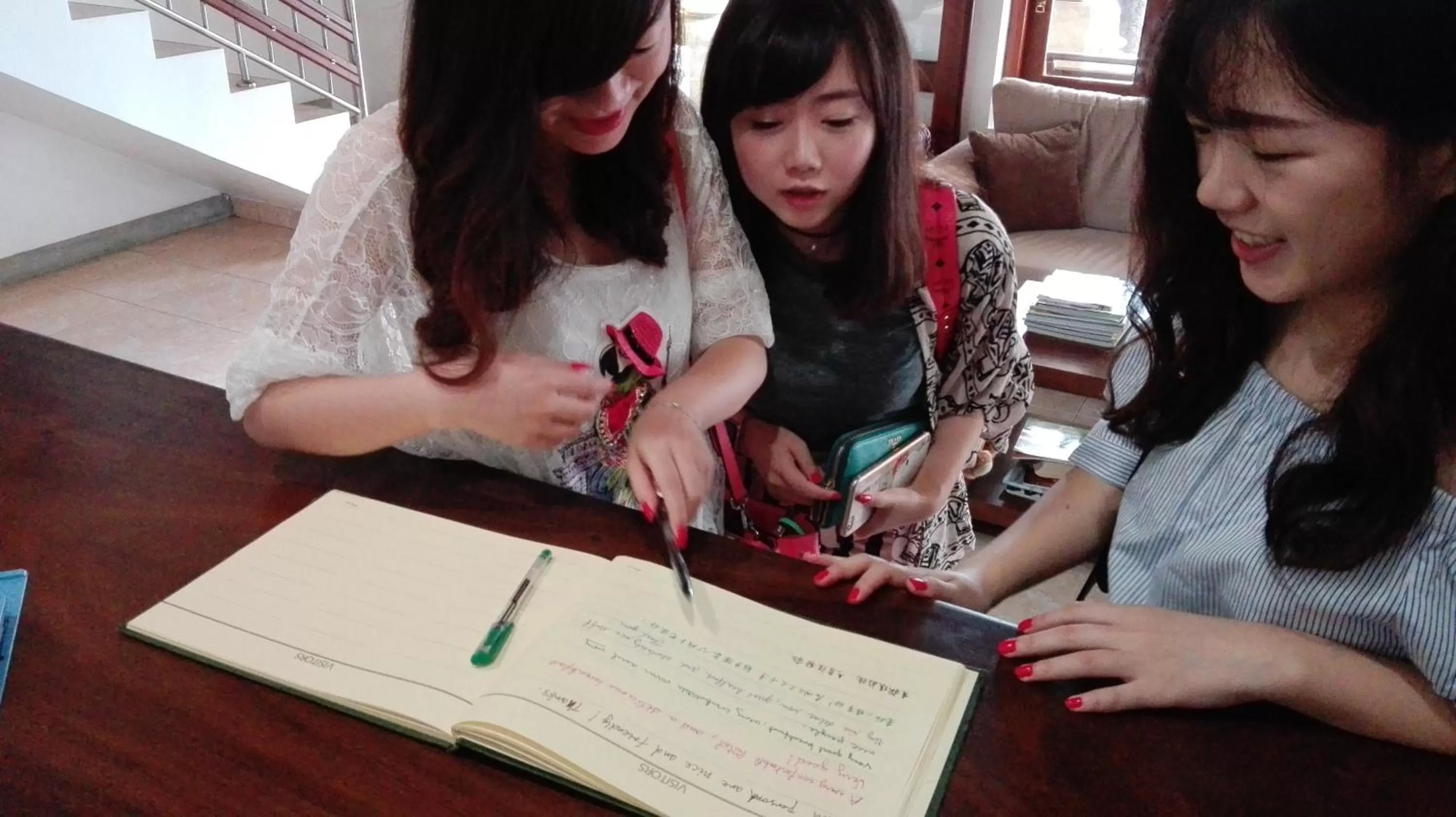 Guests in Inlak Garden Hotel