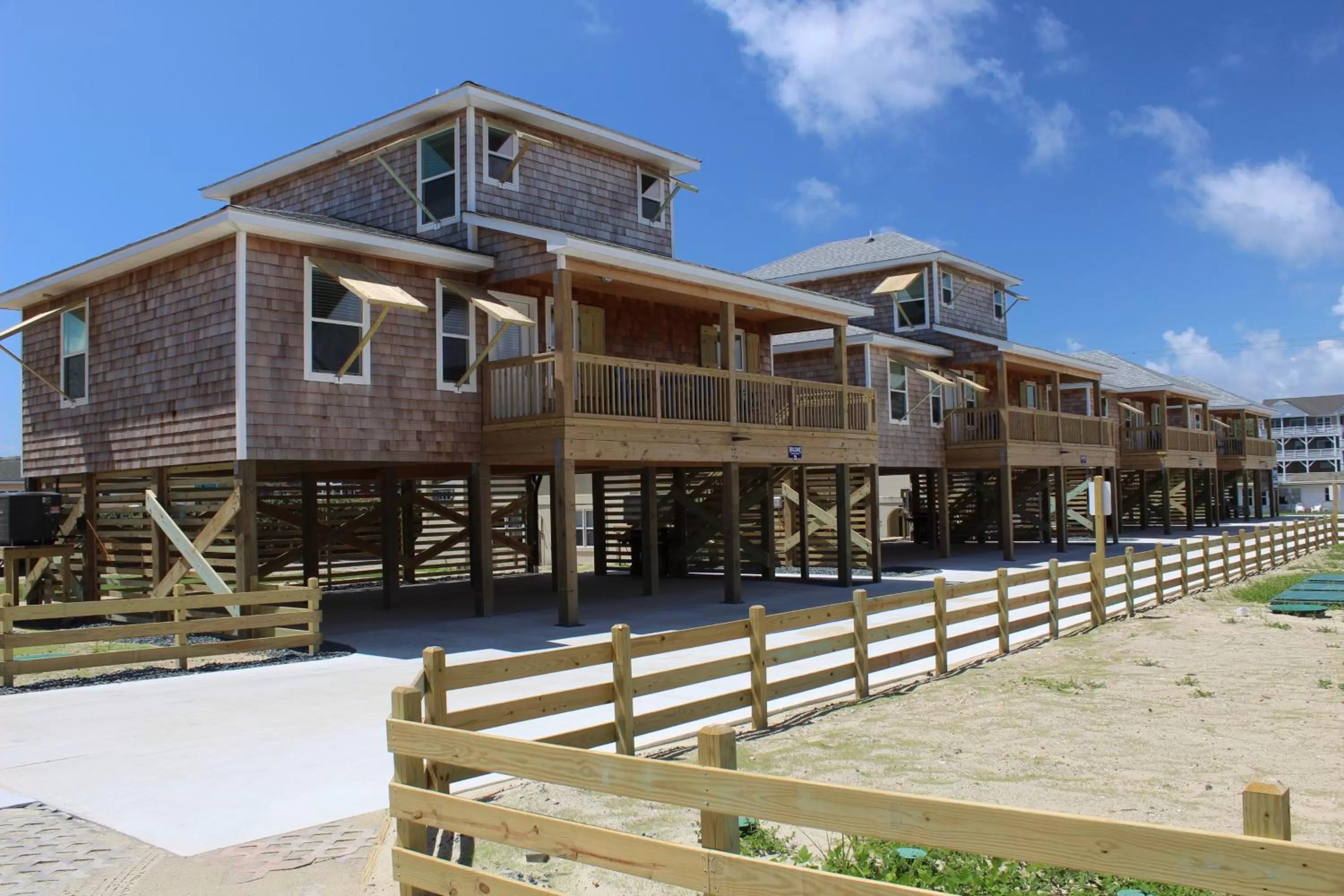 Property building in Whalebone Ocean Cottages by KEES Vacations
