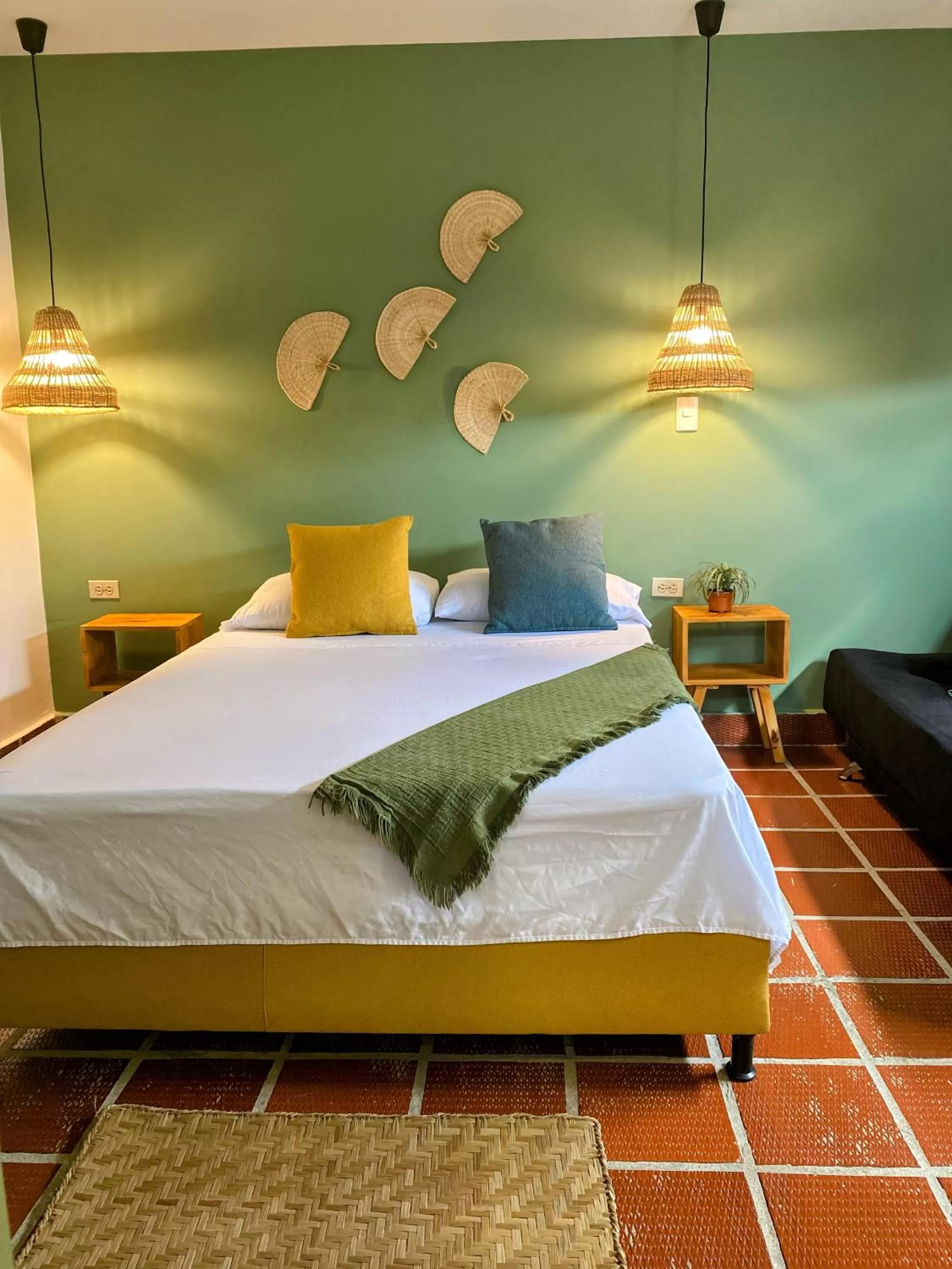 Bed in Luum Guest House