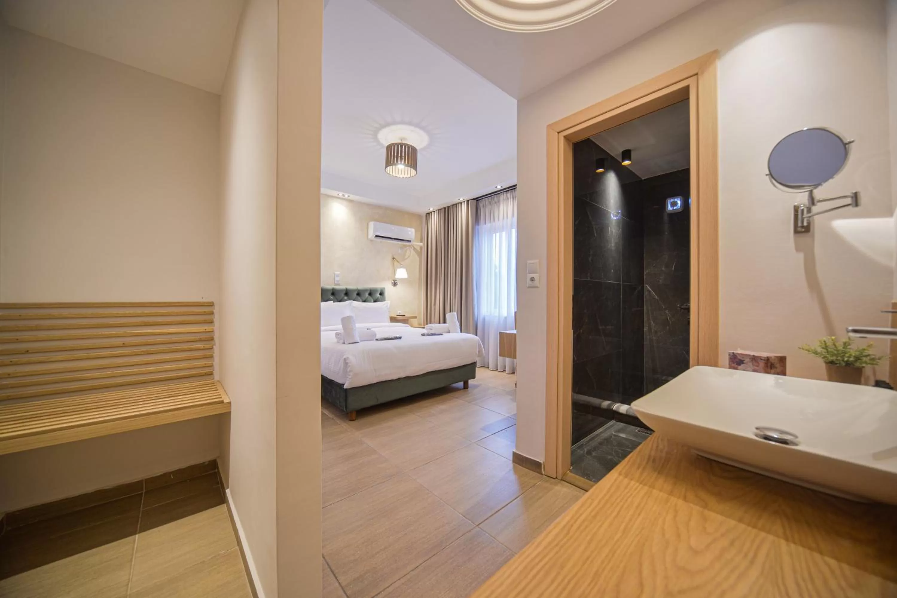 Bedroom in Anixi Hotel by AP