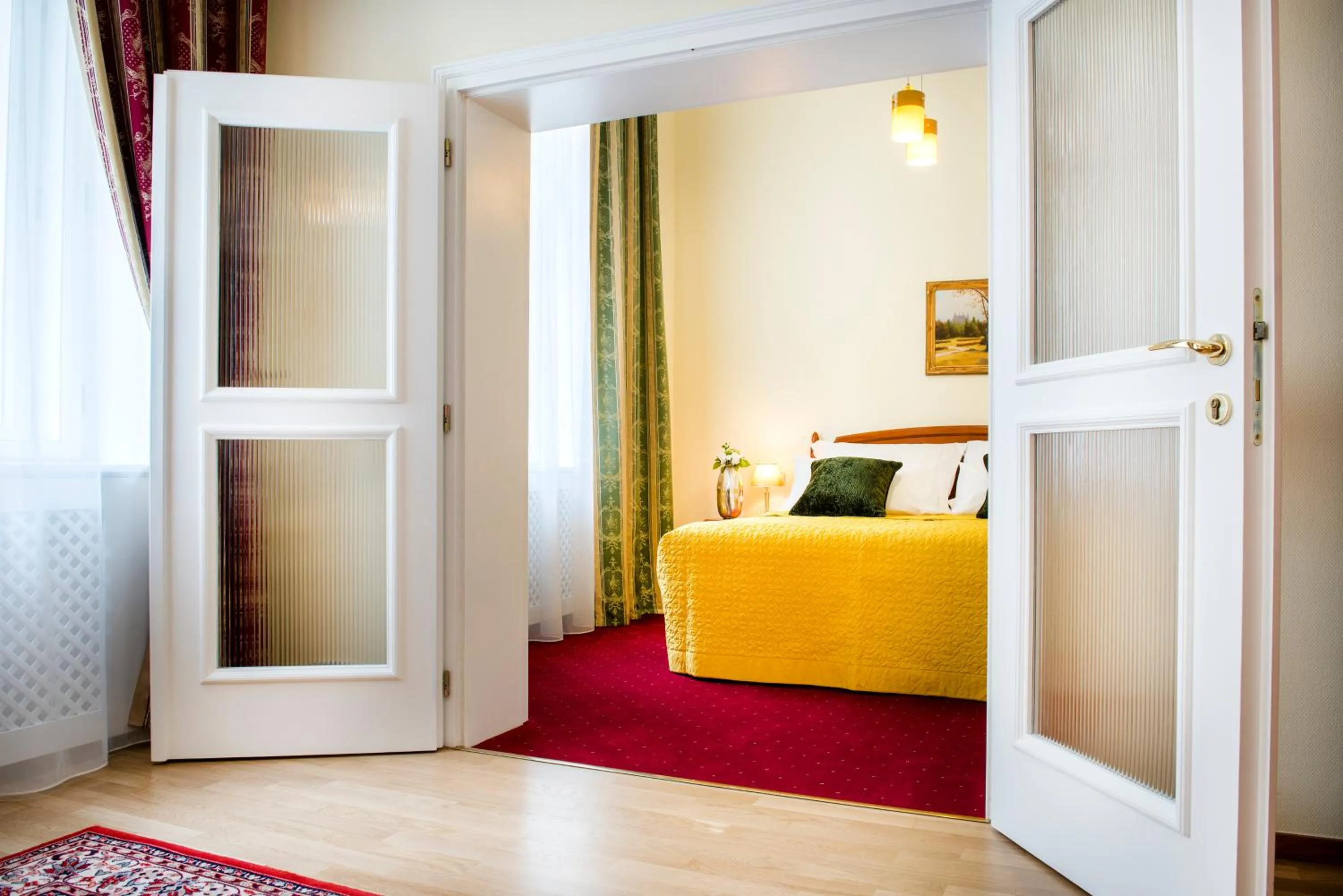 Bed in Boutique Hotel Seven Days