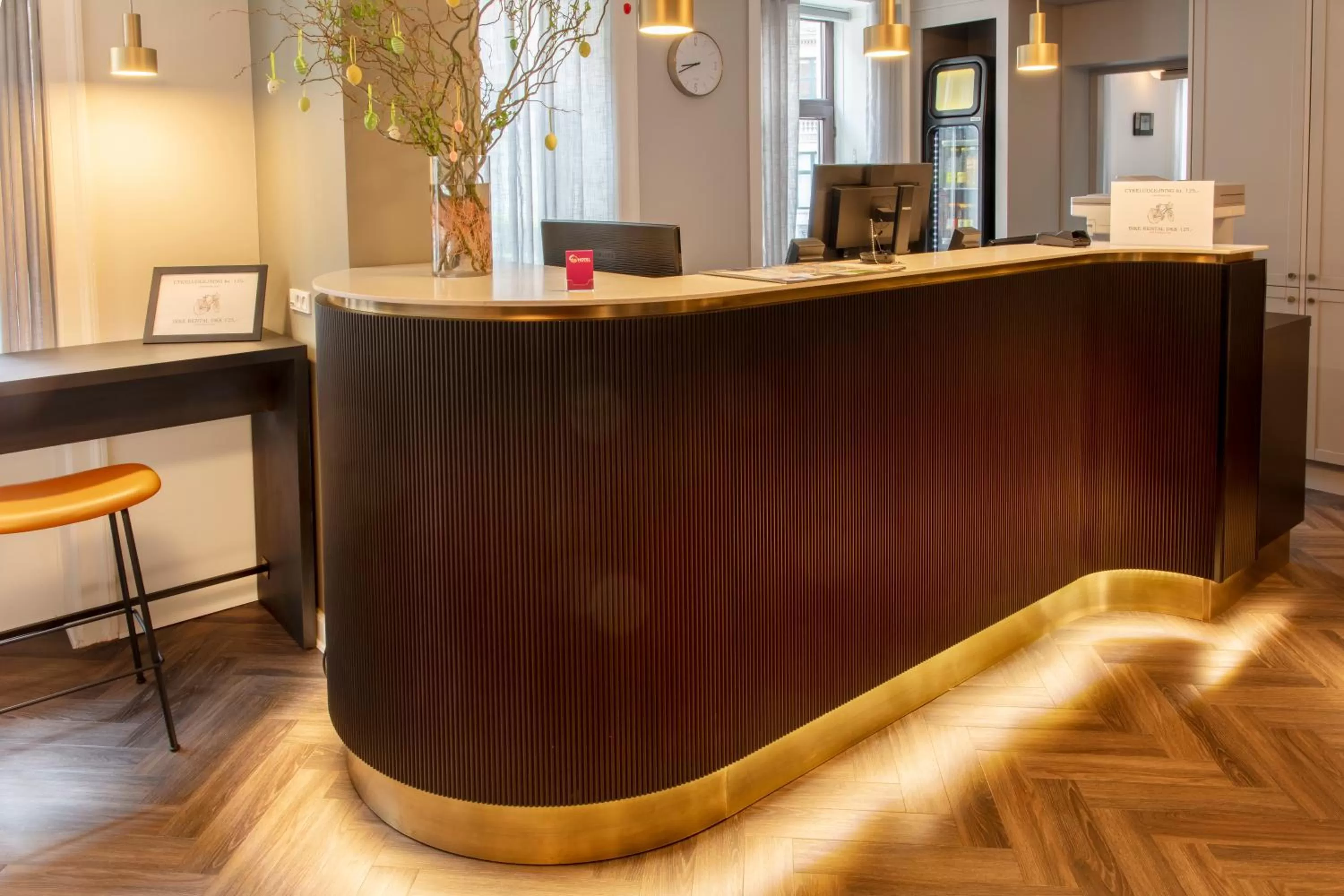 Lobby or reception in Go Hotel Saga