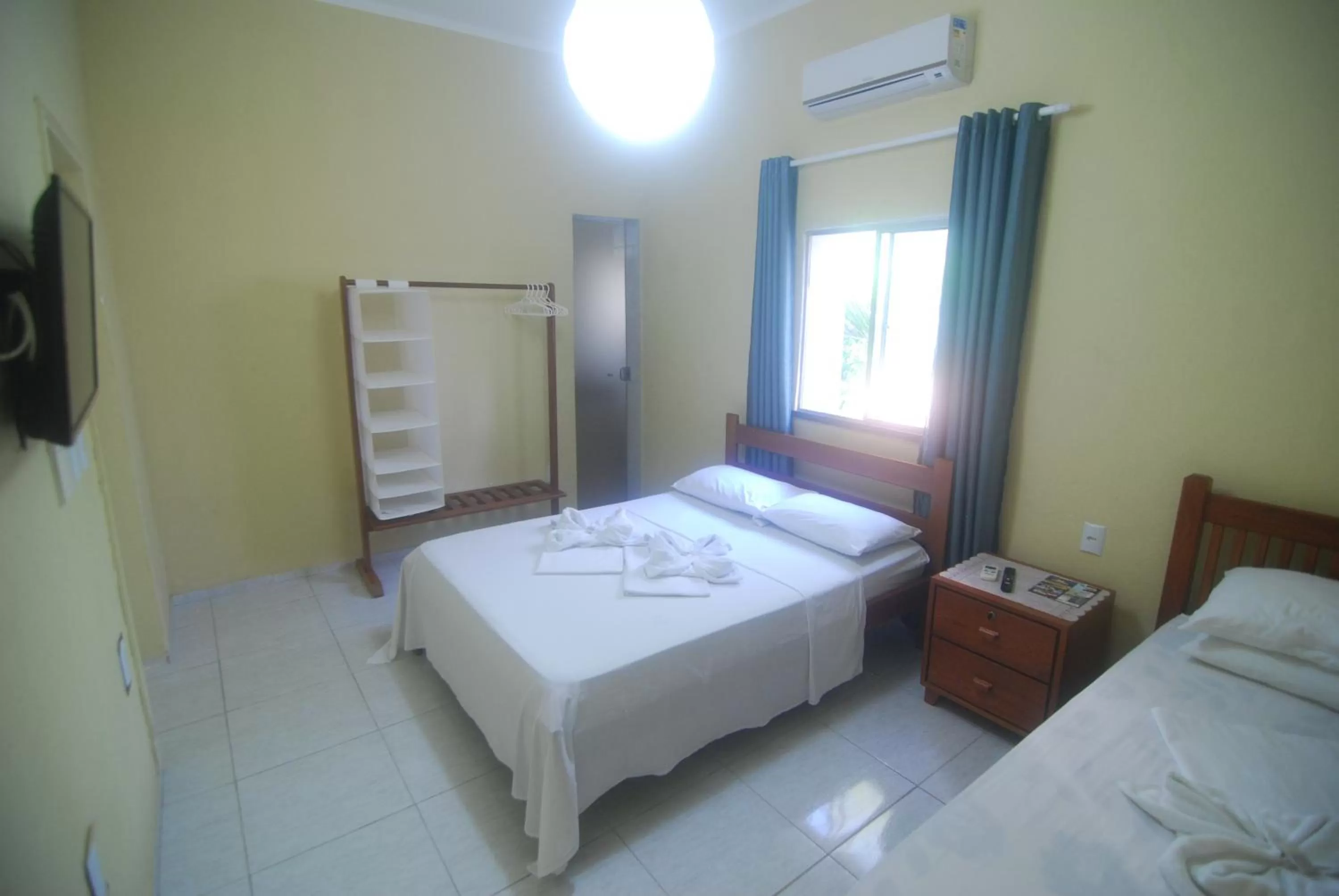 Bed in Refúgio Pousada Fortaleza