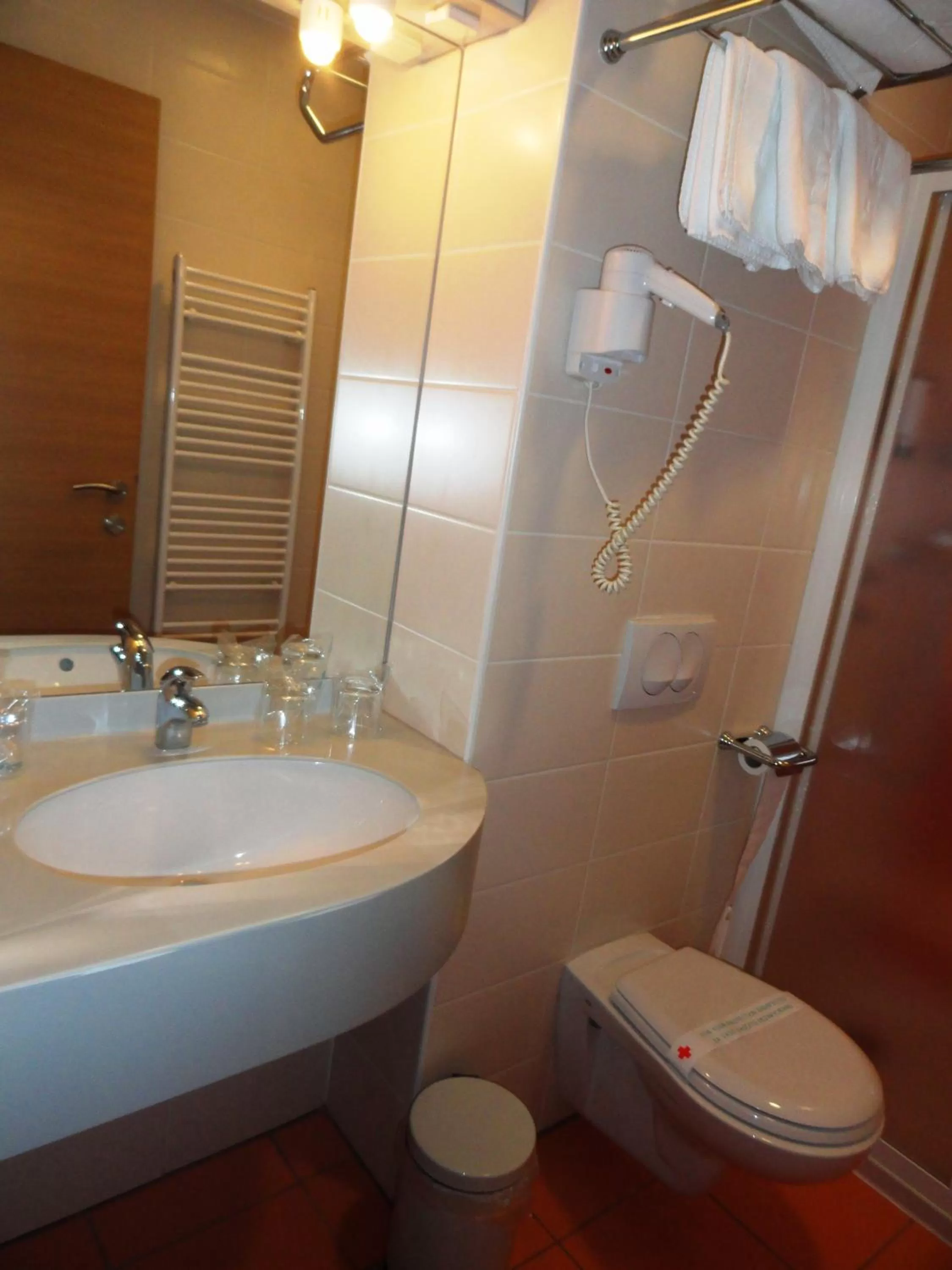 Bathroom in Hotel Bela Krajina