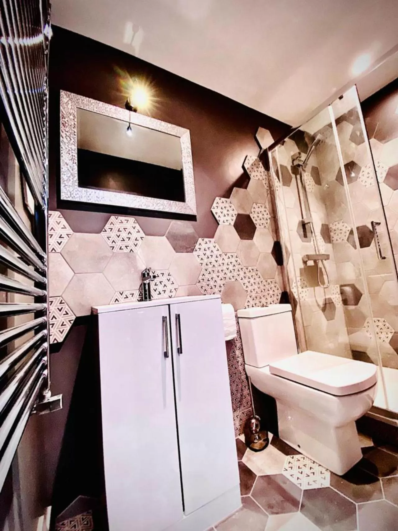 Bathroom in The Cherry Tree Hotel