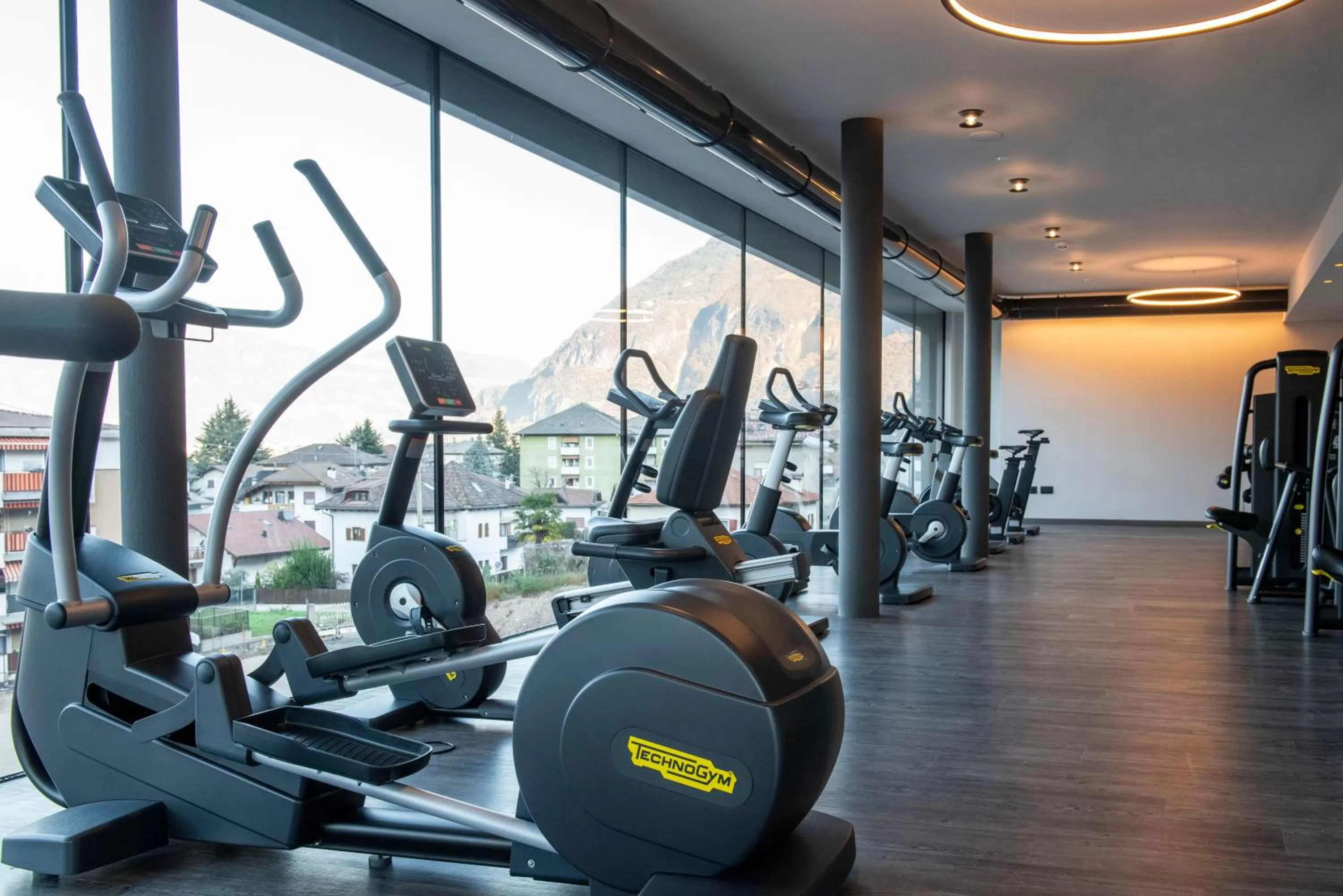 Fitness centre/facilities in Hotel Ideal Park