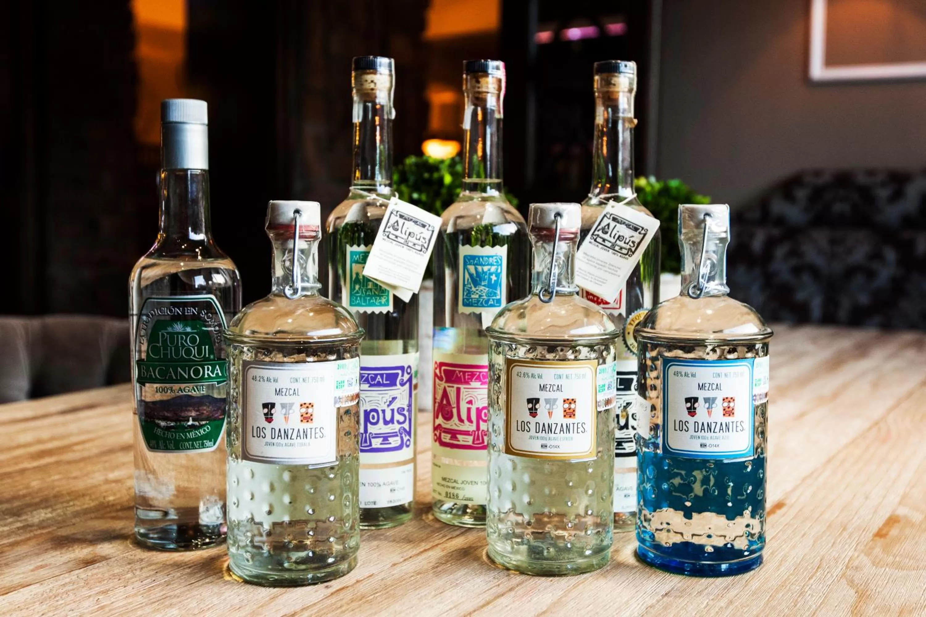 Alcoholic drinks in Hotel Fray Marcos