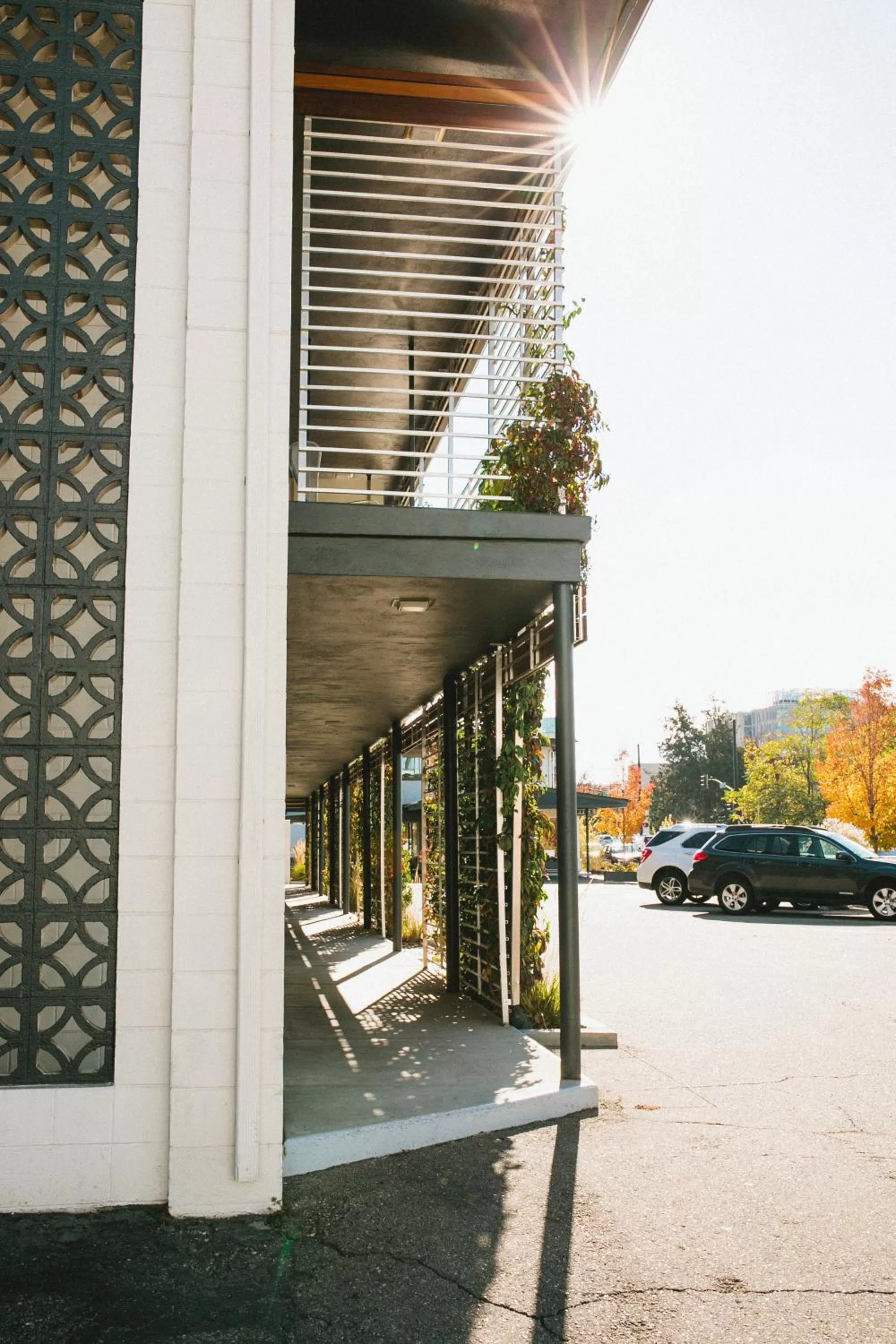 Property building in Modern Hotel