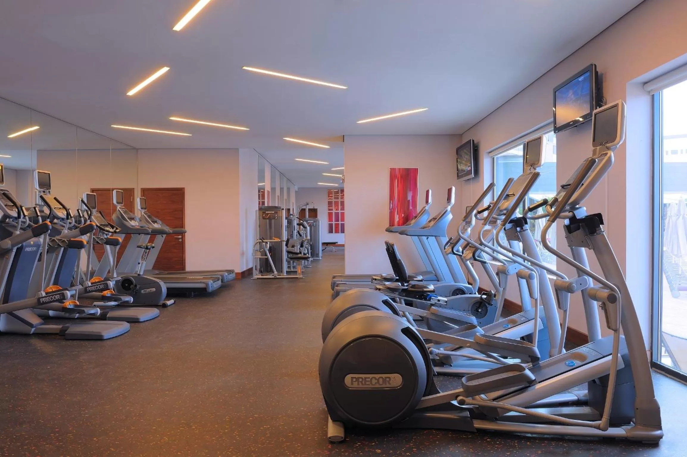 Fitness centre/facilities in Radisson Blu Hotel, Abu Dhabi Yas Island