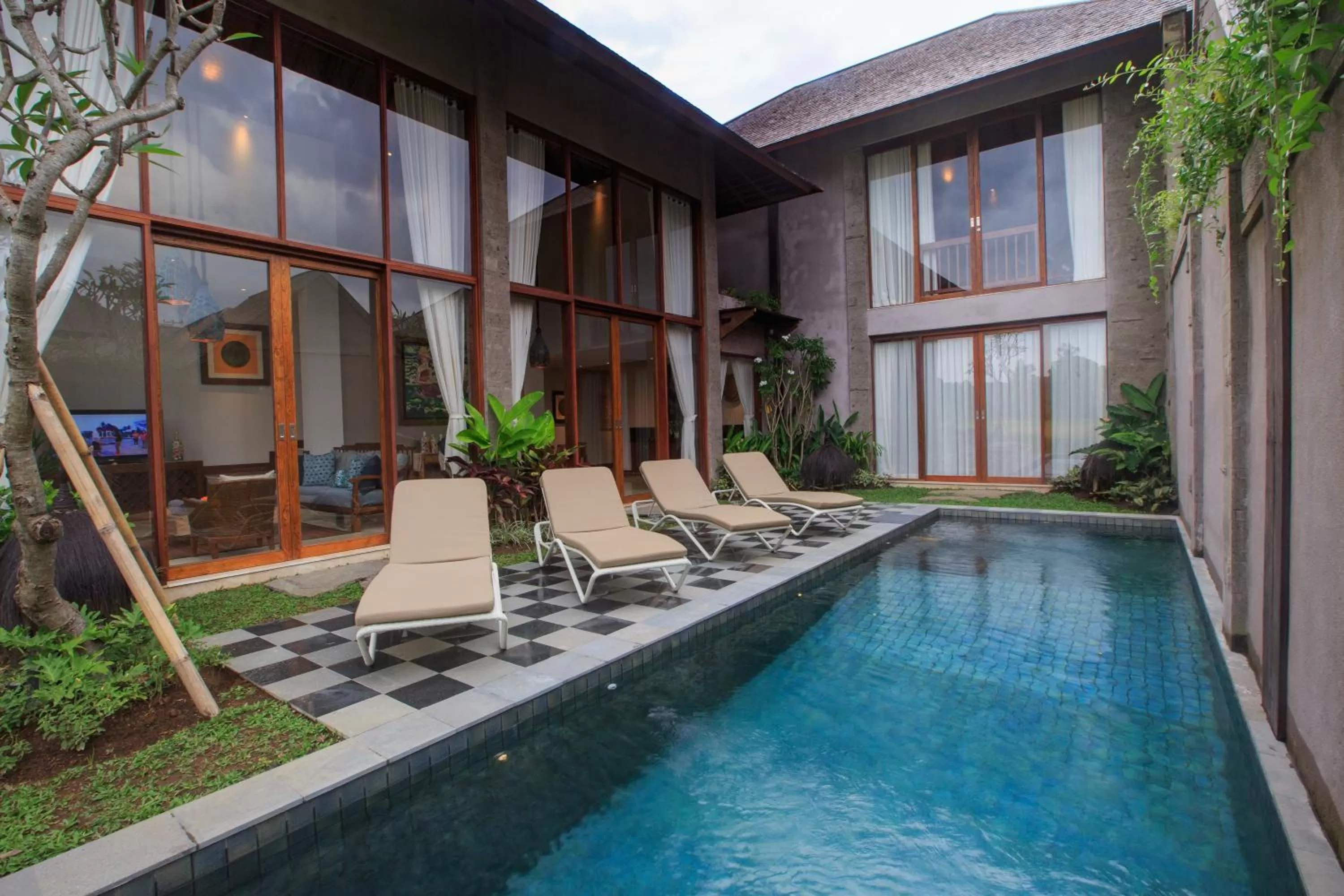 Two-Bedroom Villa with Infinity Pool in Tejaprana Bisma - CHSE Certified