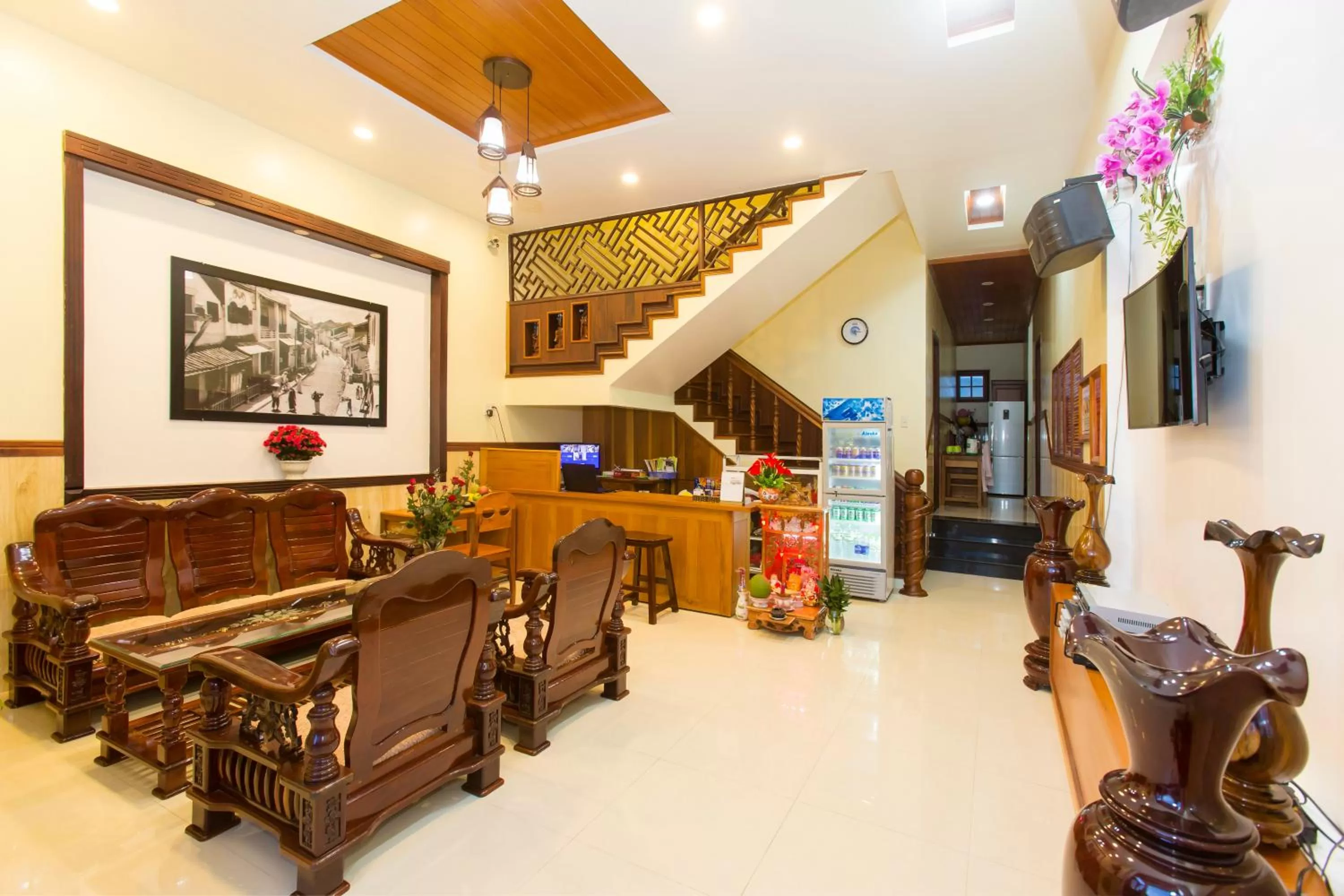 Lobby or reception, Lobby/Reception in Qua Cam Tim Homestay