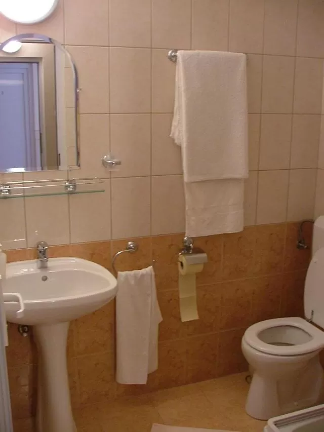 Bathroom in Horváthkert Panzió és Étterem