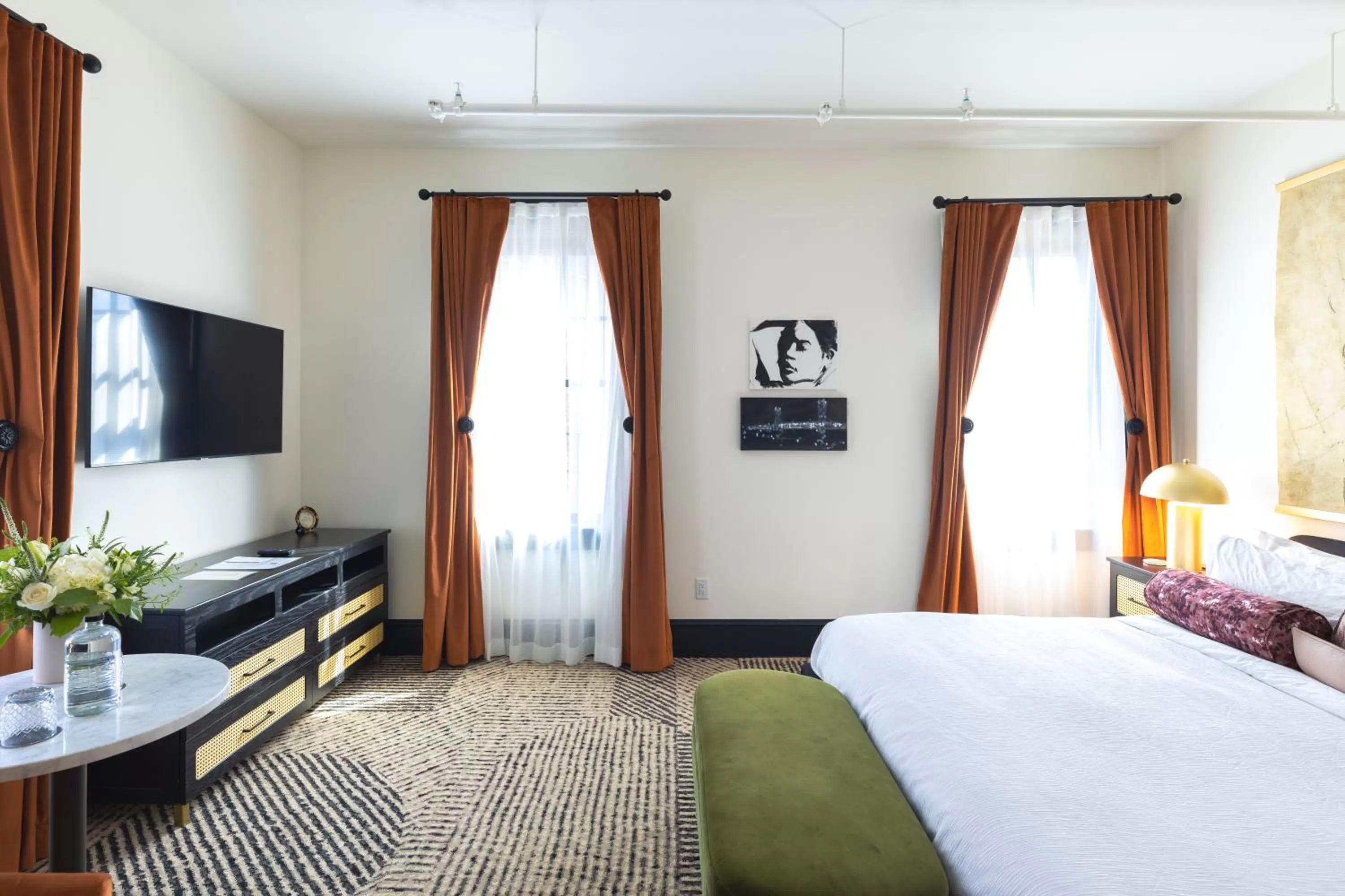 Bedroom, Bed in Hotel Thaxter