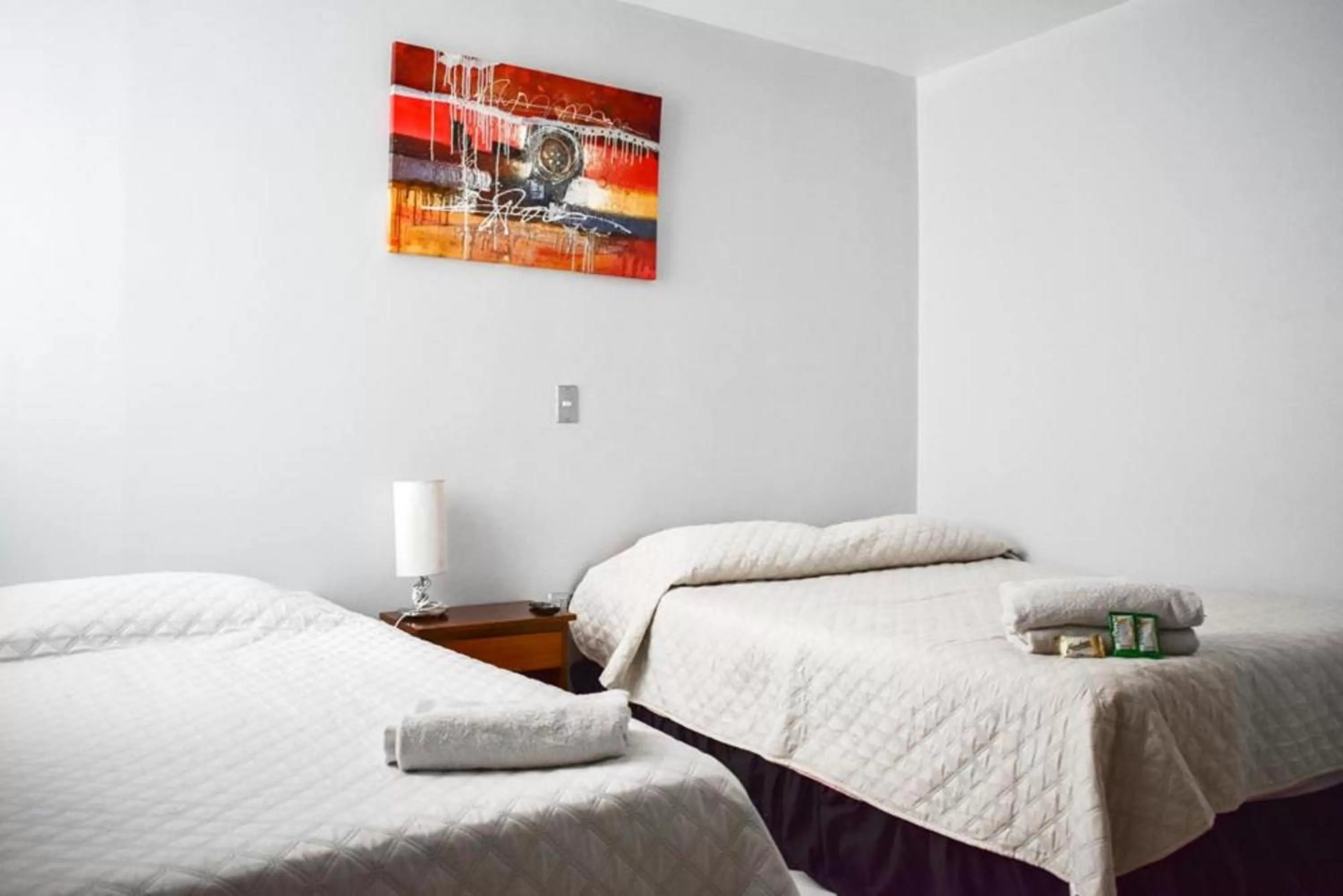 Bed in Hotel Plaza Colon