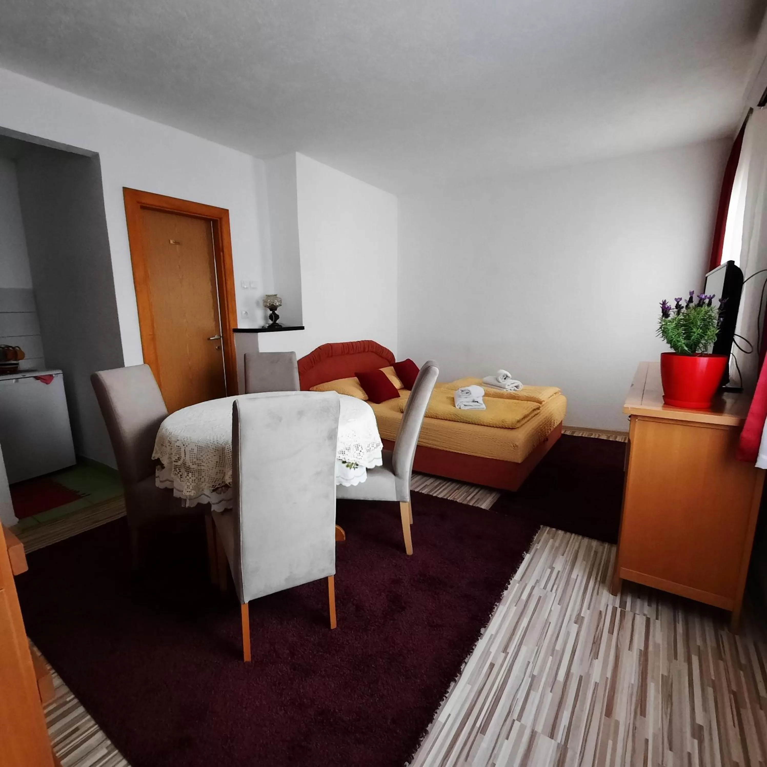 View (from property/room), Seating Area in Guest House Nana