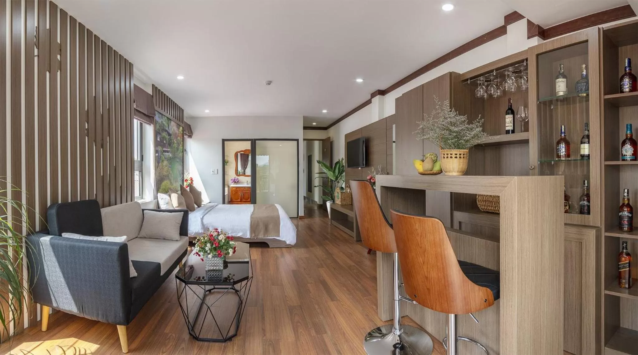 Seating area, Lounge/Bar in Khai Ngoc Hotel