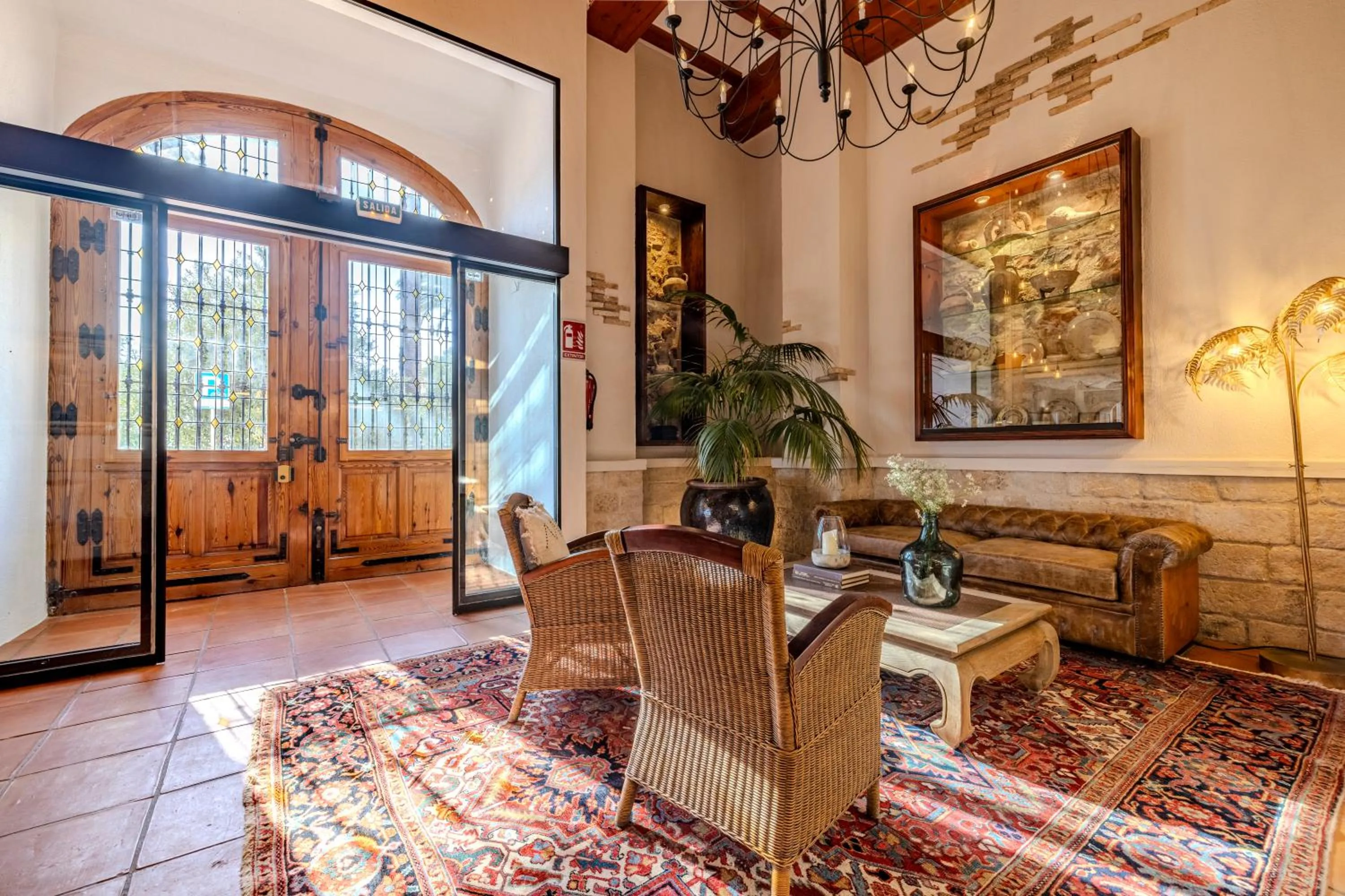 Living room in La Posada del Mar