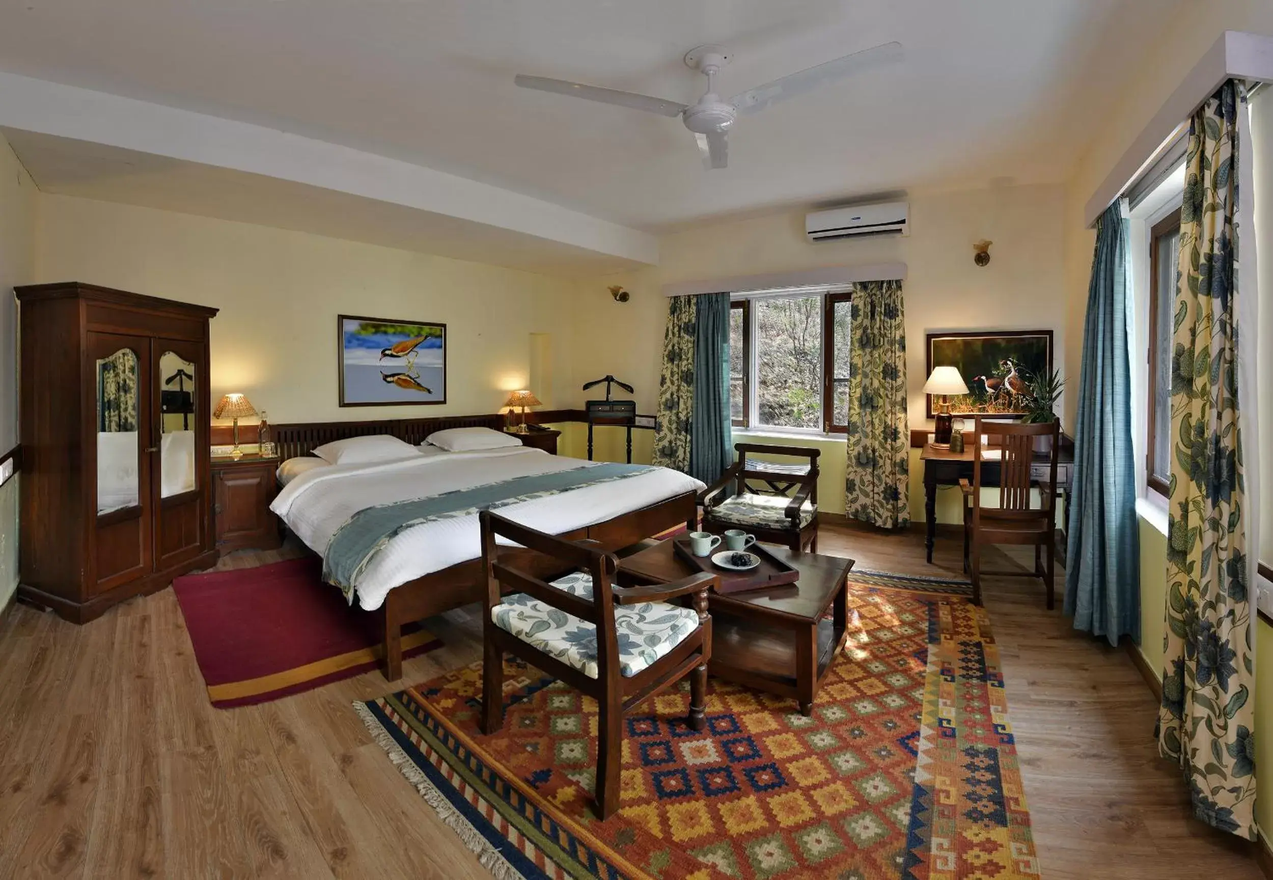 Hideaway Machan Room in Neemrana's Glasshouse on the Ganges Hideaway Machan Room in Neemrana's Glasshouse on the Ganges