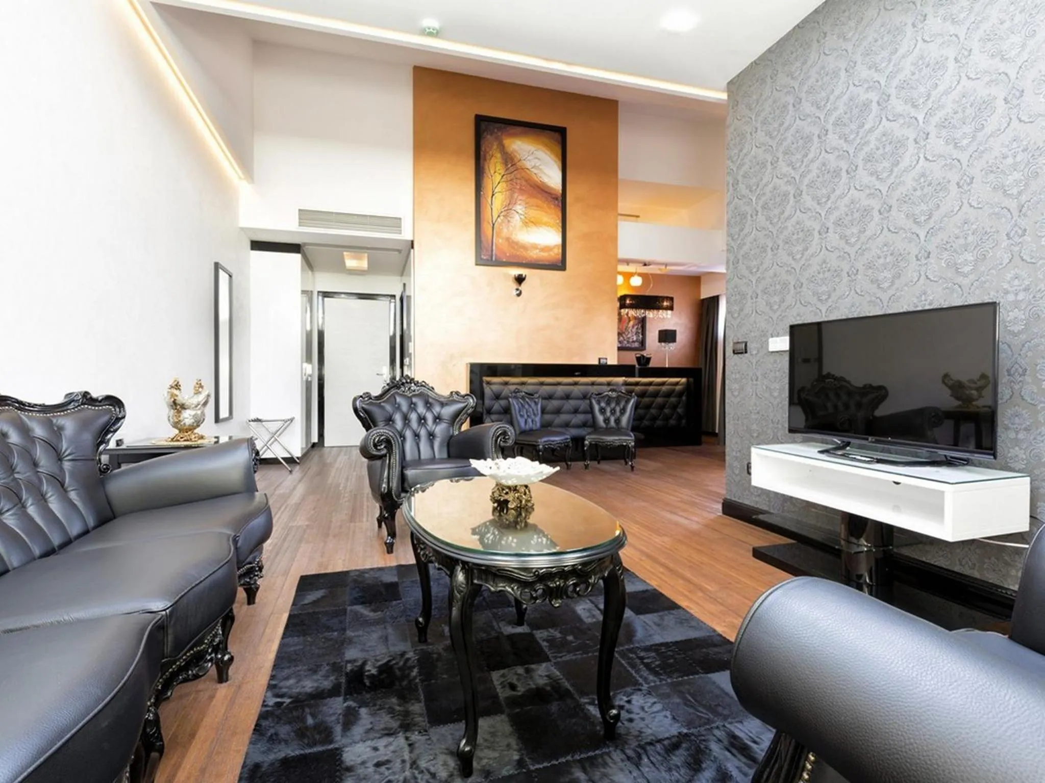 Living room in Nova City Garni Hotel Signature Collection