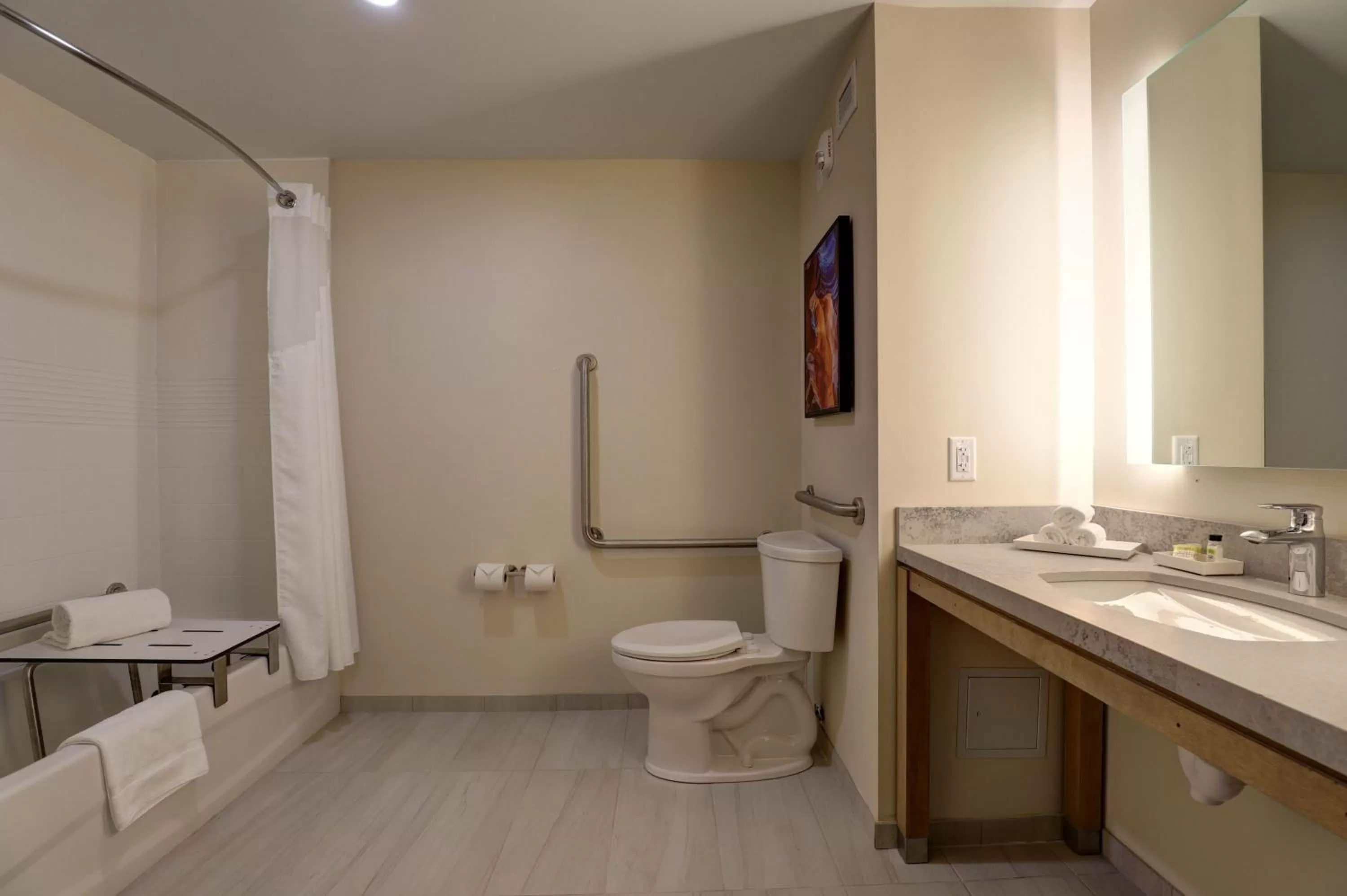 Bathroom in Candlewood Suites - Kingston West by IHG