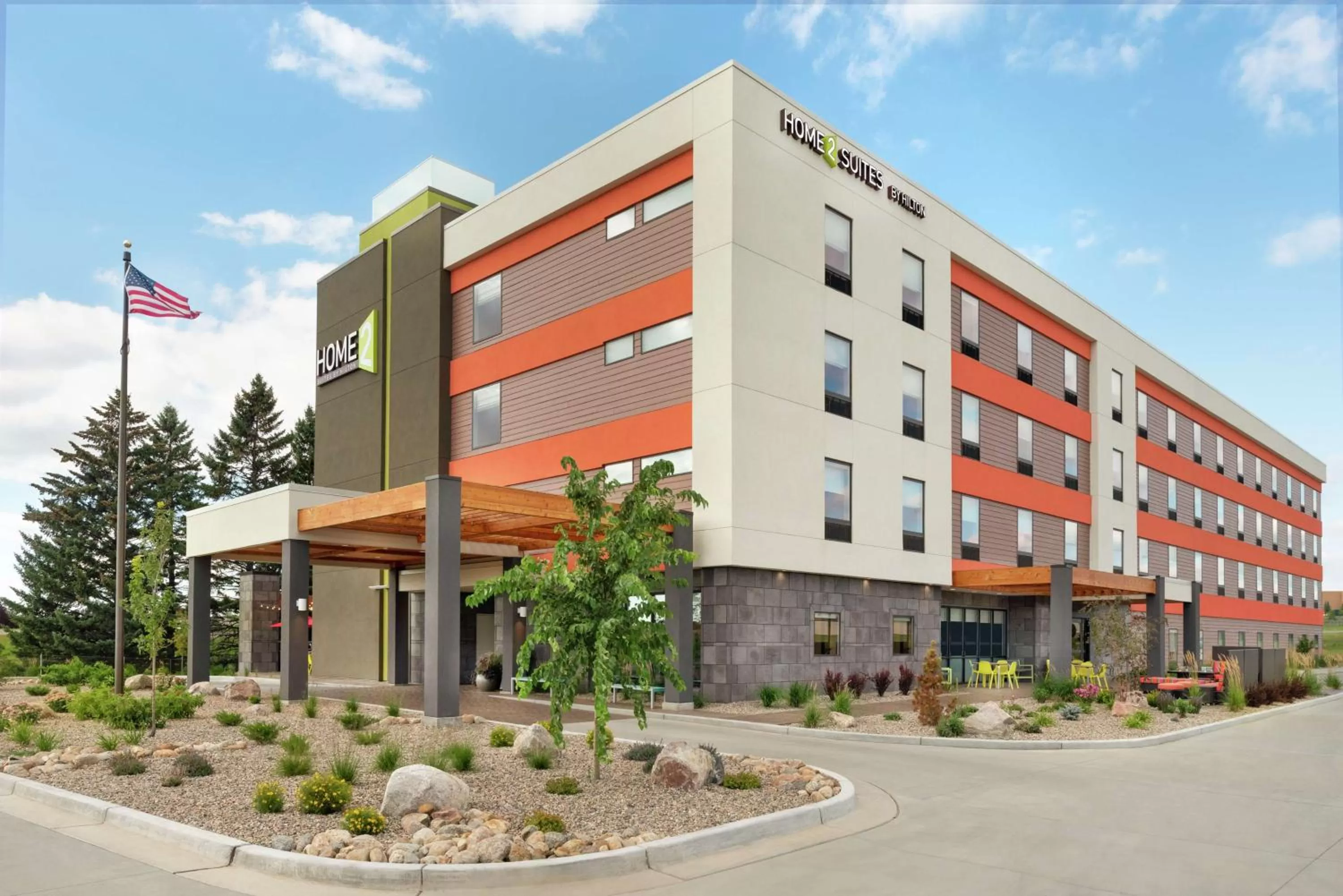 Property building in Home2 Suites By Hilton Bismarck