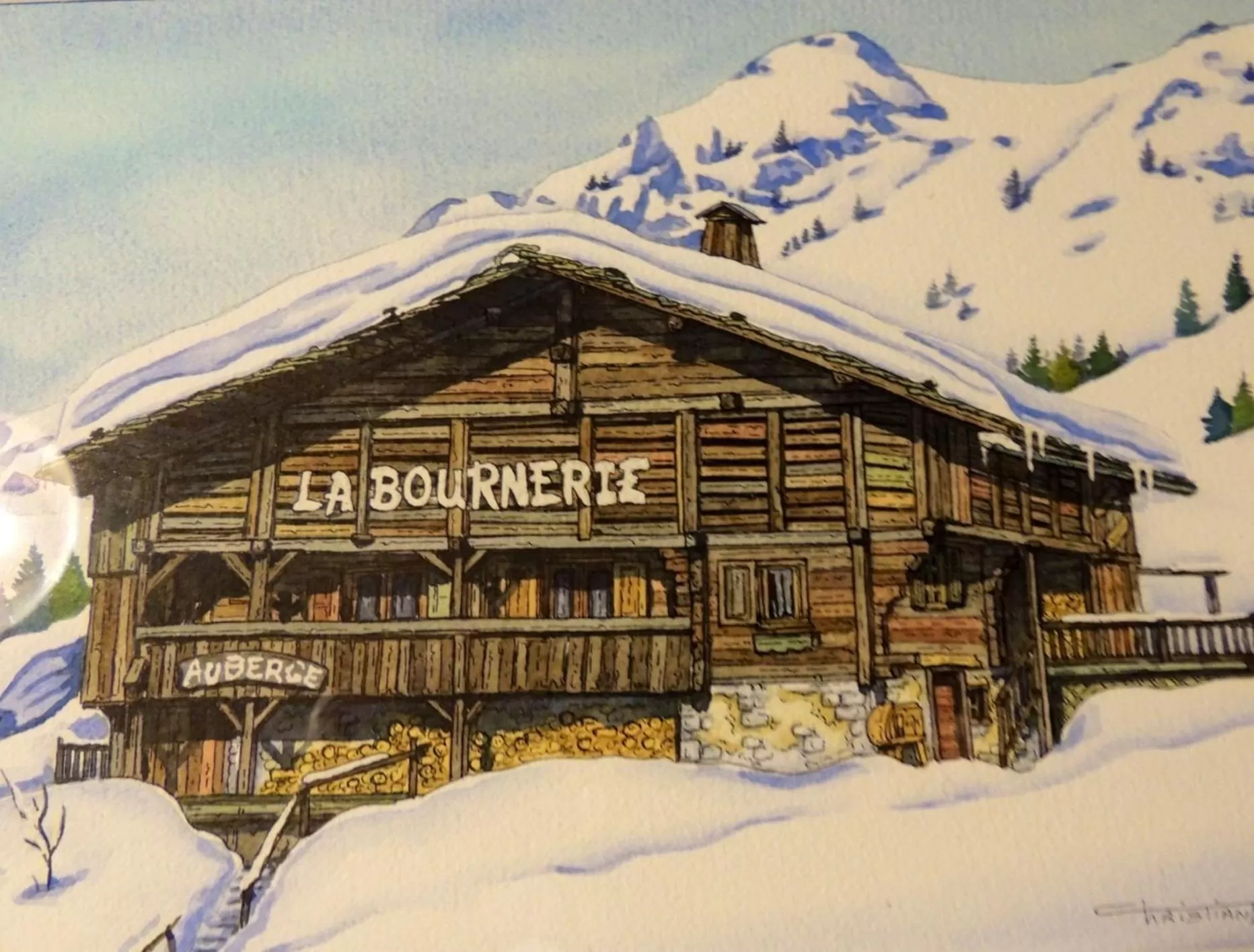 Facade/entrance in La Bournerie