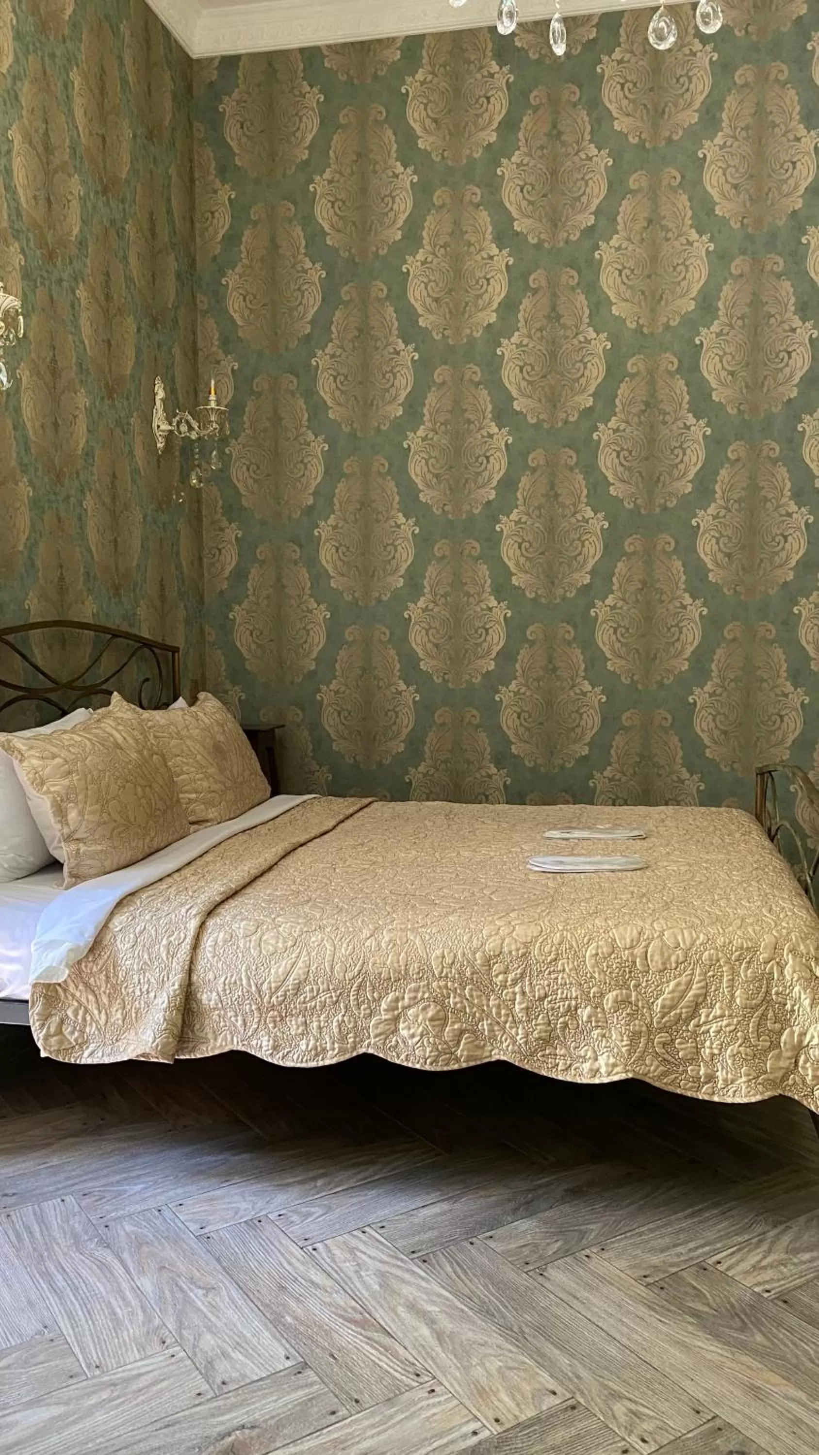 Bed in Old Tbilisi Apart-Hotel