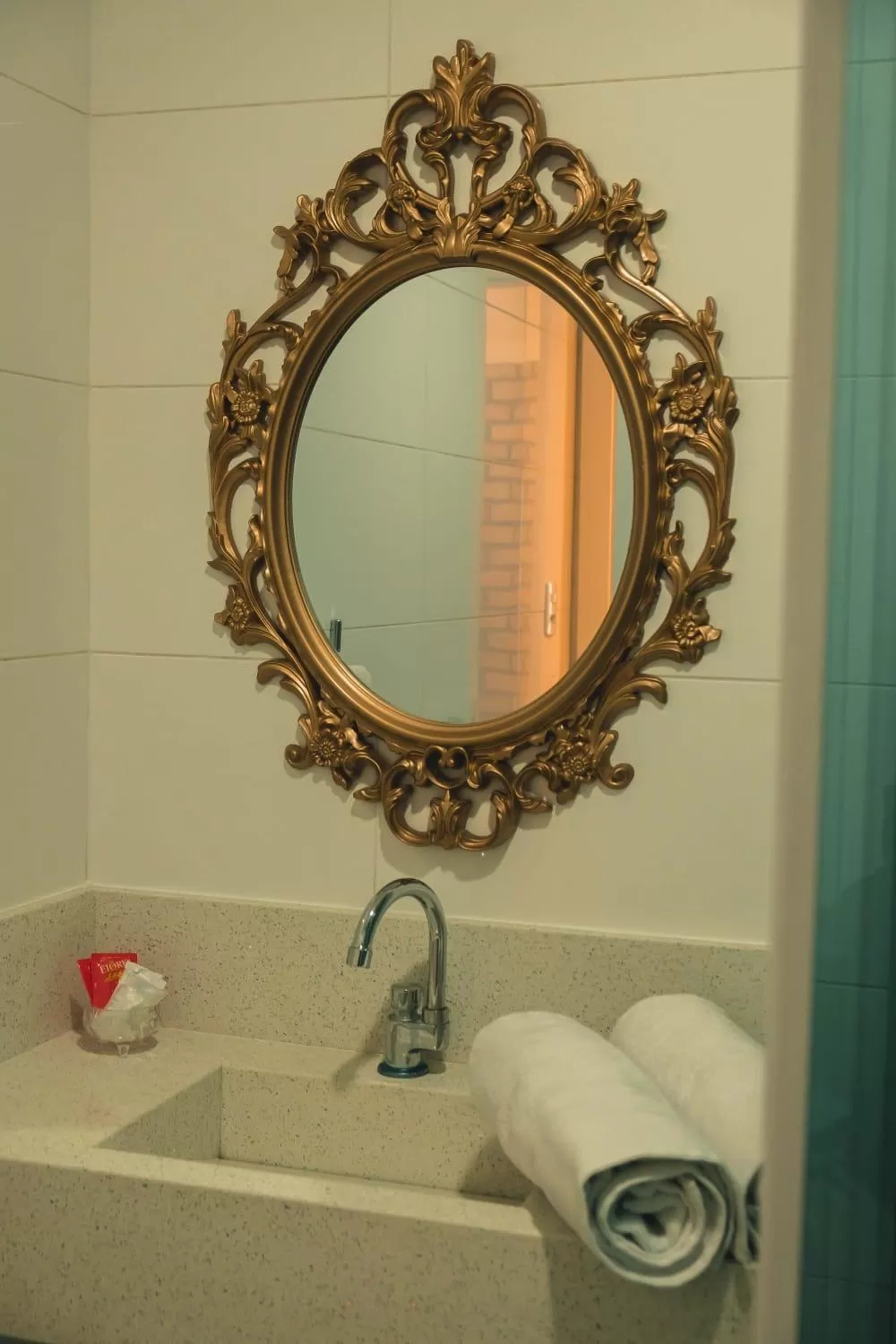 Bathroom in Pousada Cavalero