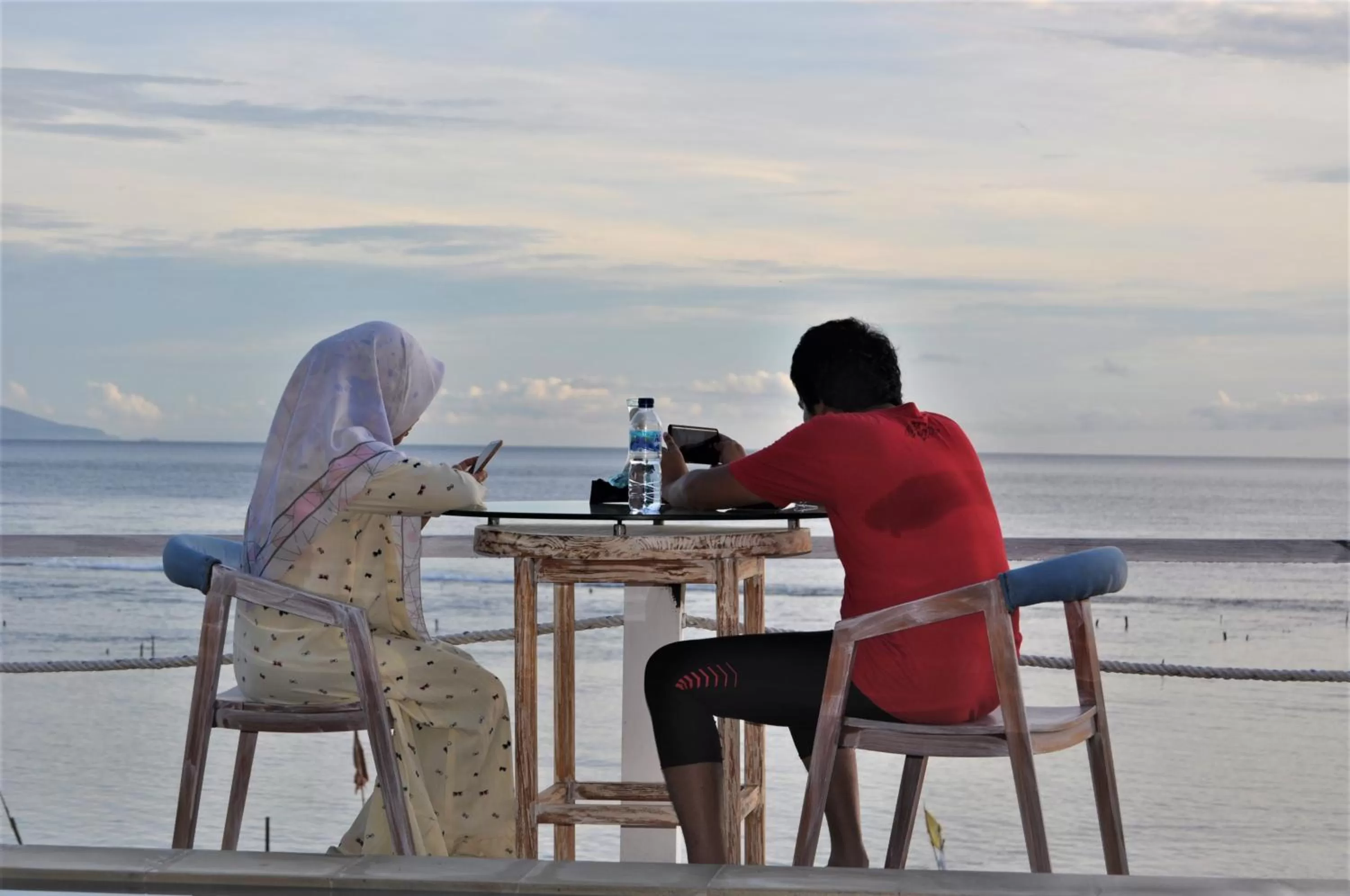 People in Ocean Terrace Suite And Spa Luxury