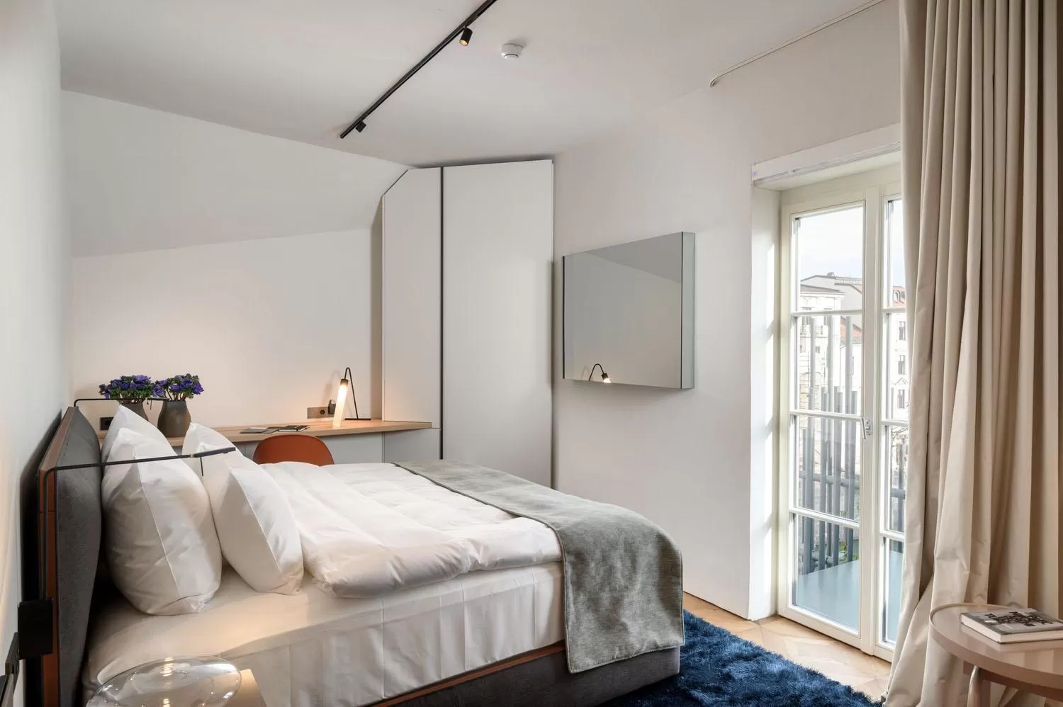 Bed in Zlata Ladjica Boutique Hotel