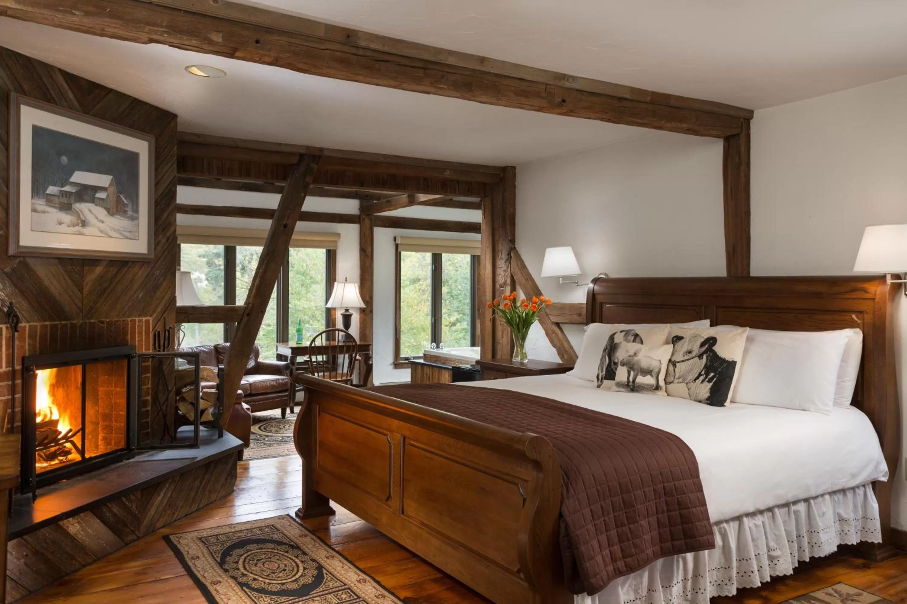 Day, Bed in Glasbern