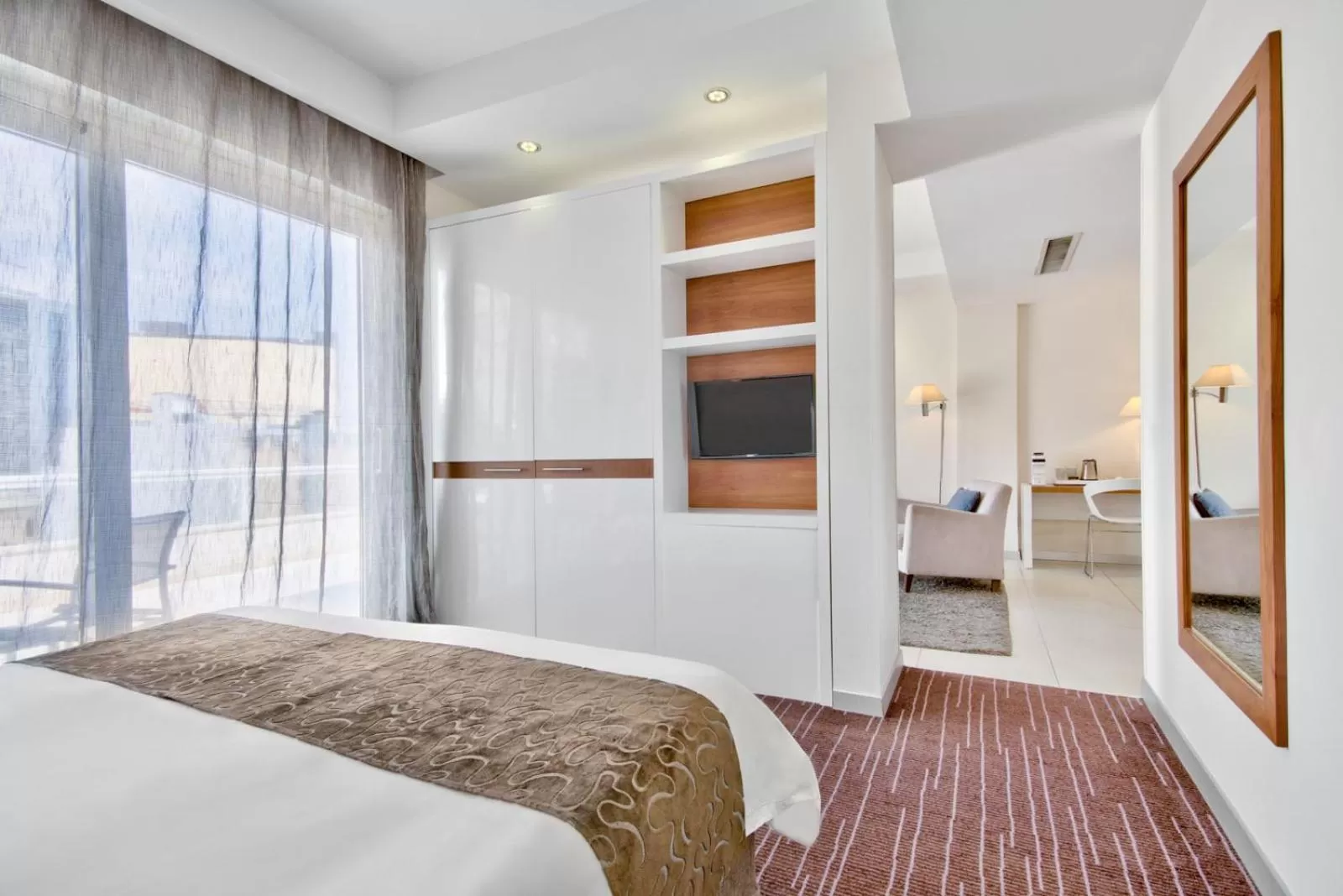 Bedroom, Bed in The George, Urban Boutique Hotel