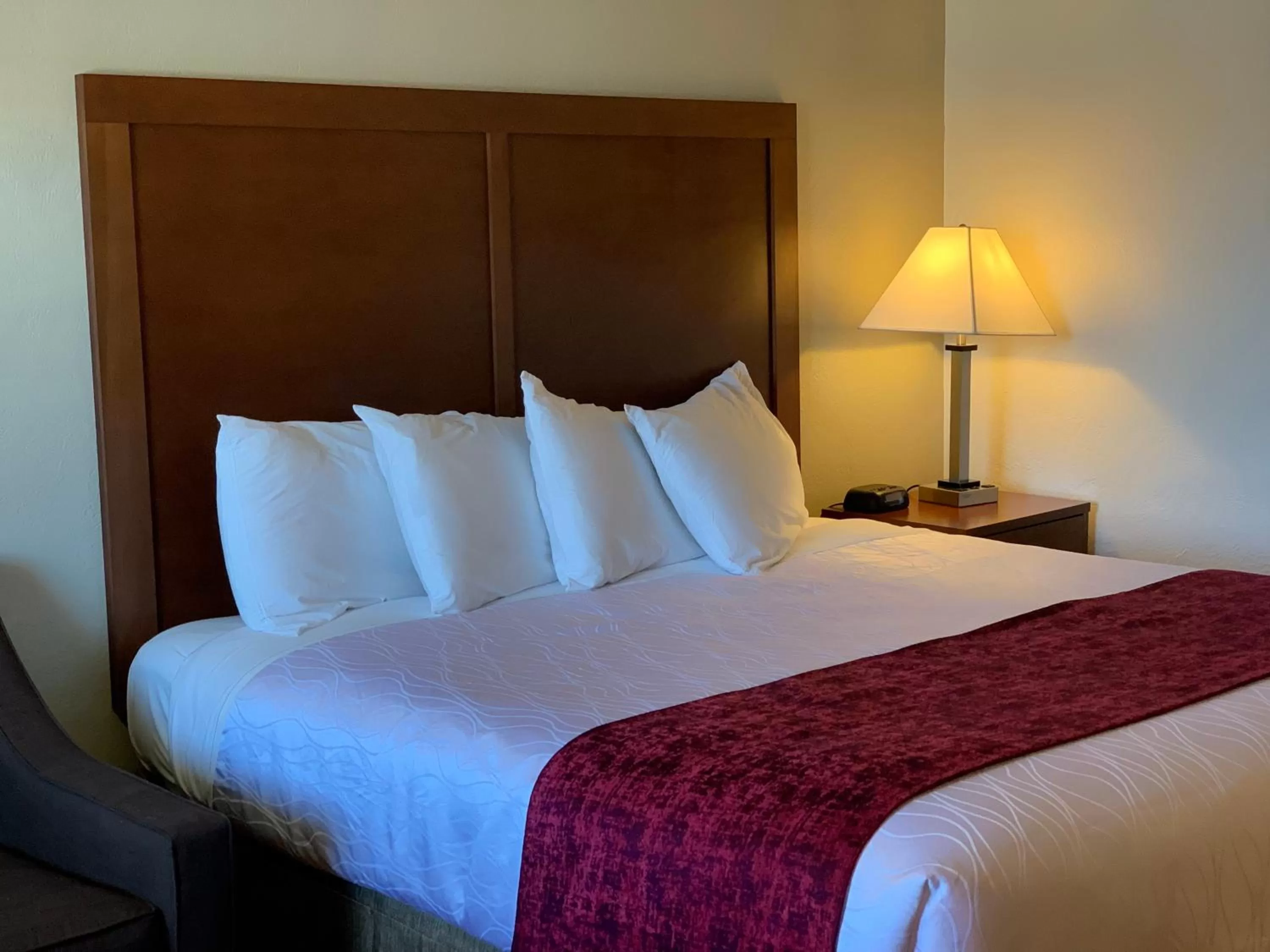 Photo of the whole room, Bed in Red Carpet Inn Medford