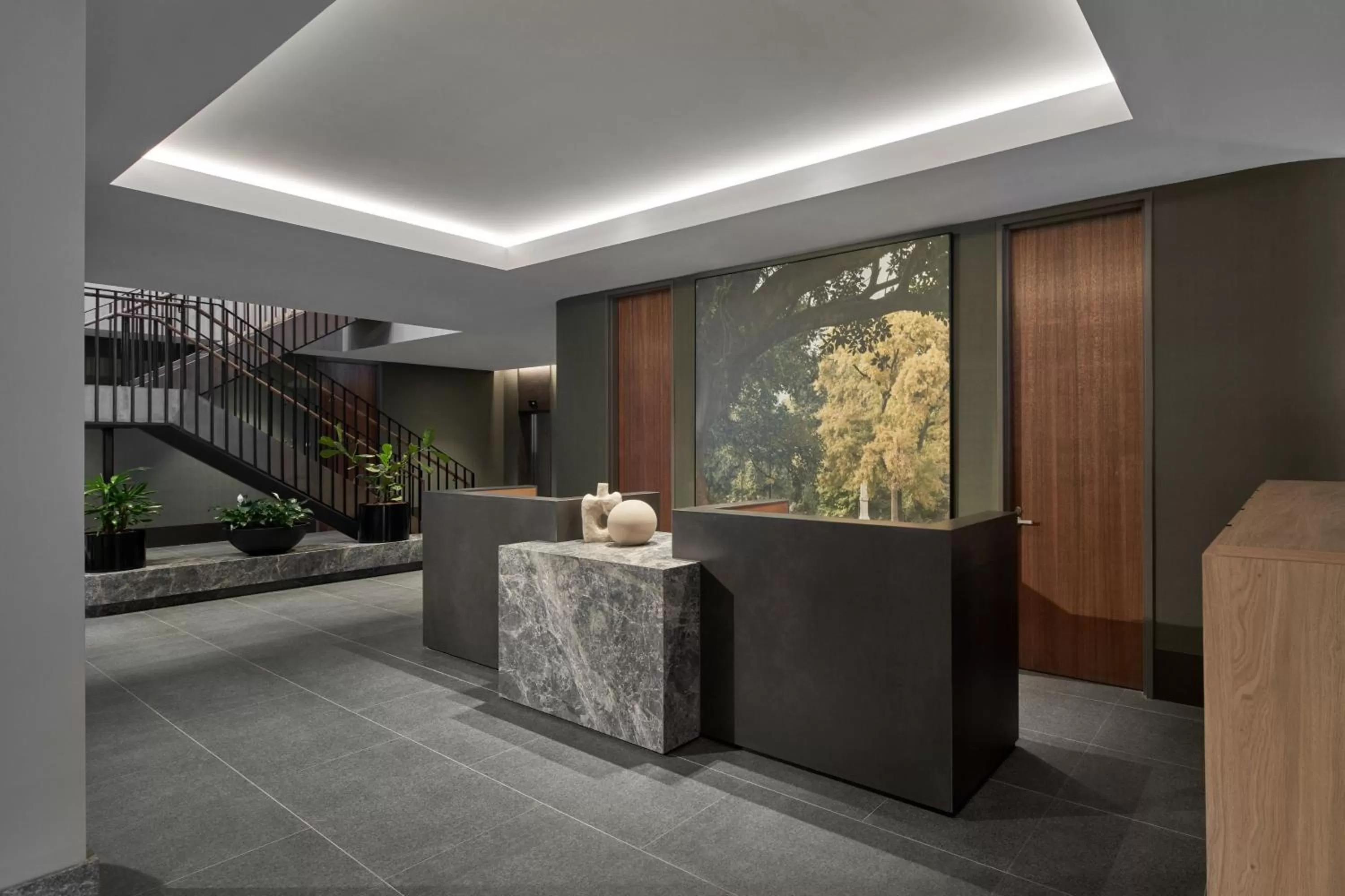 Lobby or reception in Courtyard by Marriott Melbourne Flagstaff Gardens