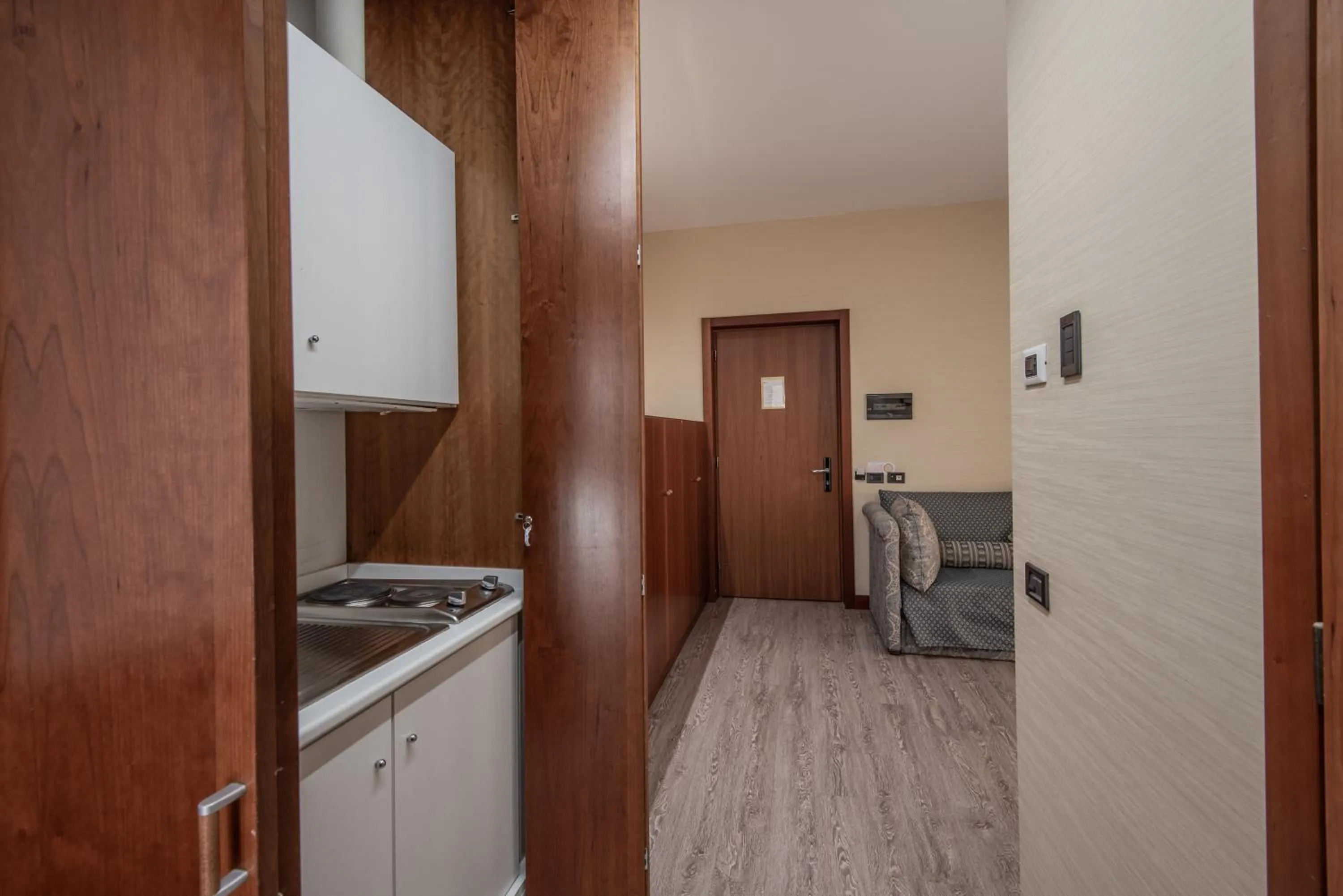 Kitchen or kitchenette in Hotel Petra