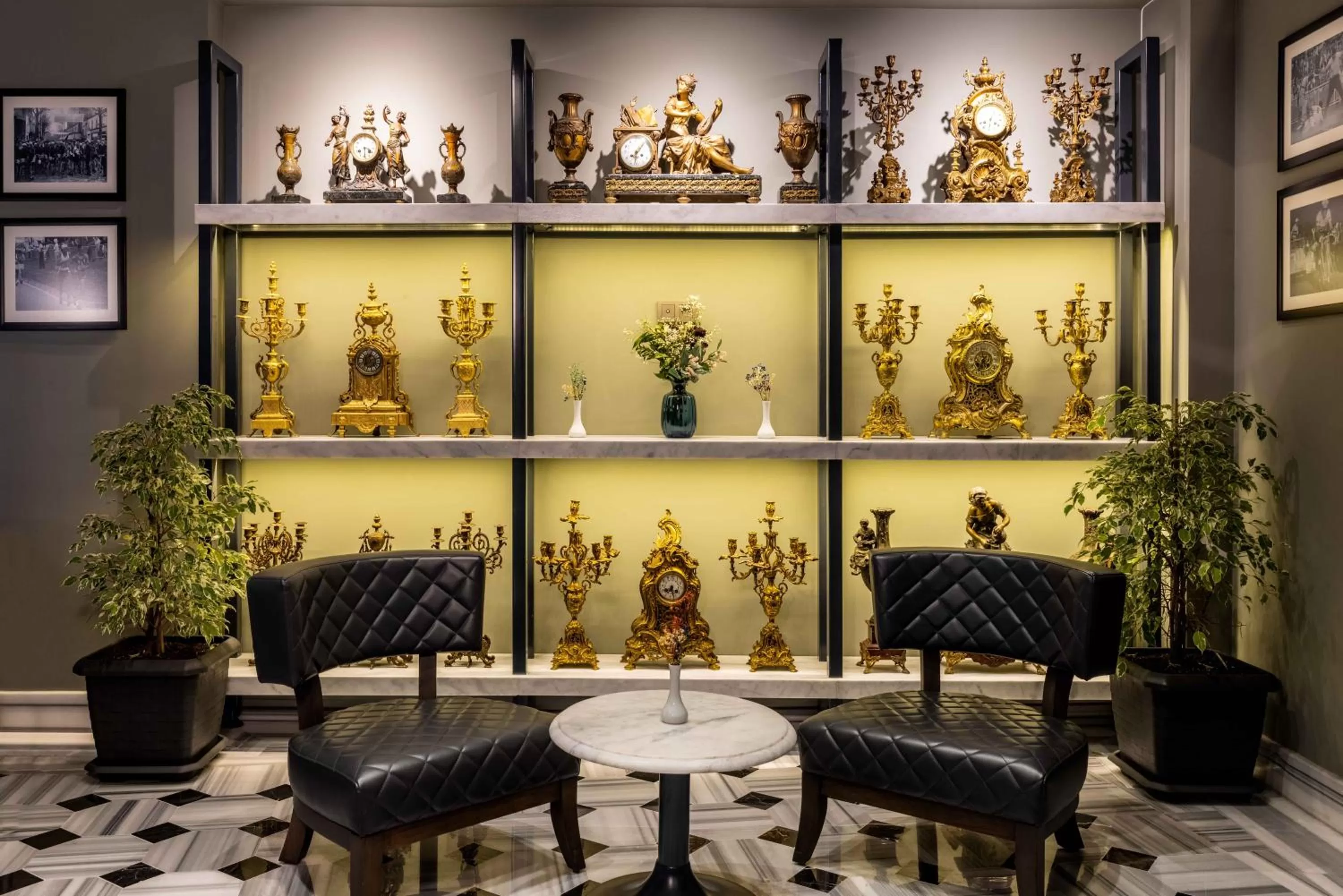 Lobby or reception in Marius Hotel