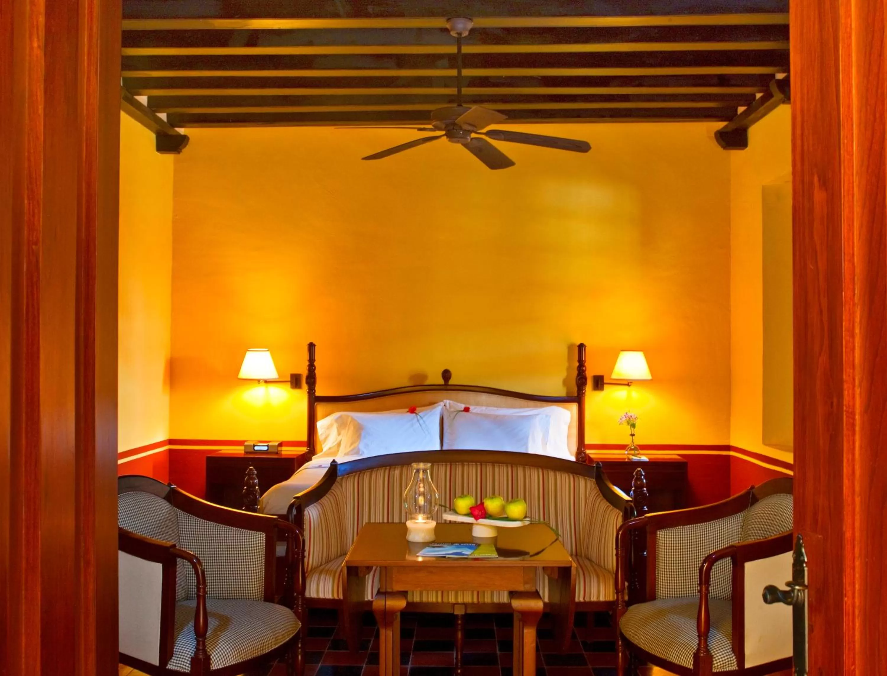 Seating area in Hacienda Campeche