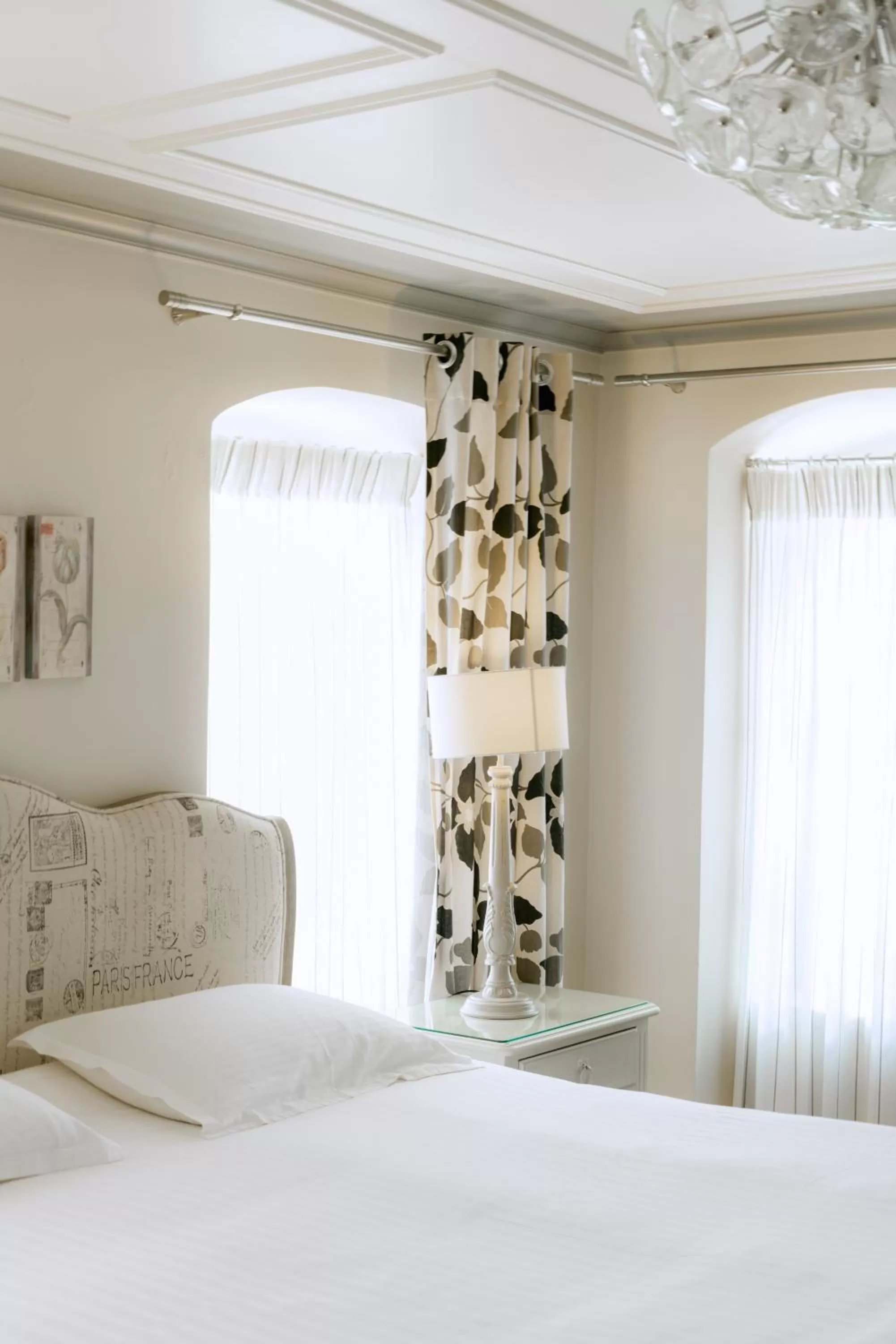 Decorative detail, Bed in Kastello Hotel