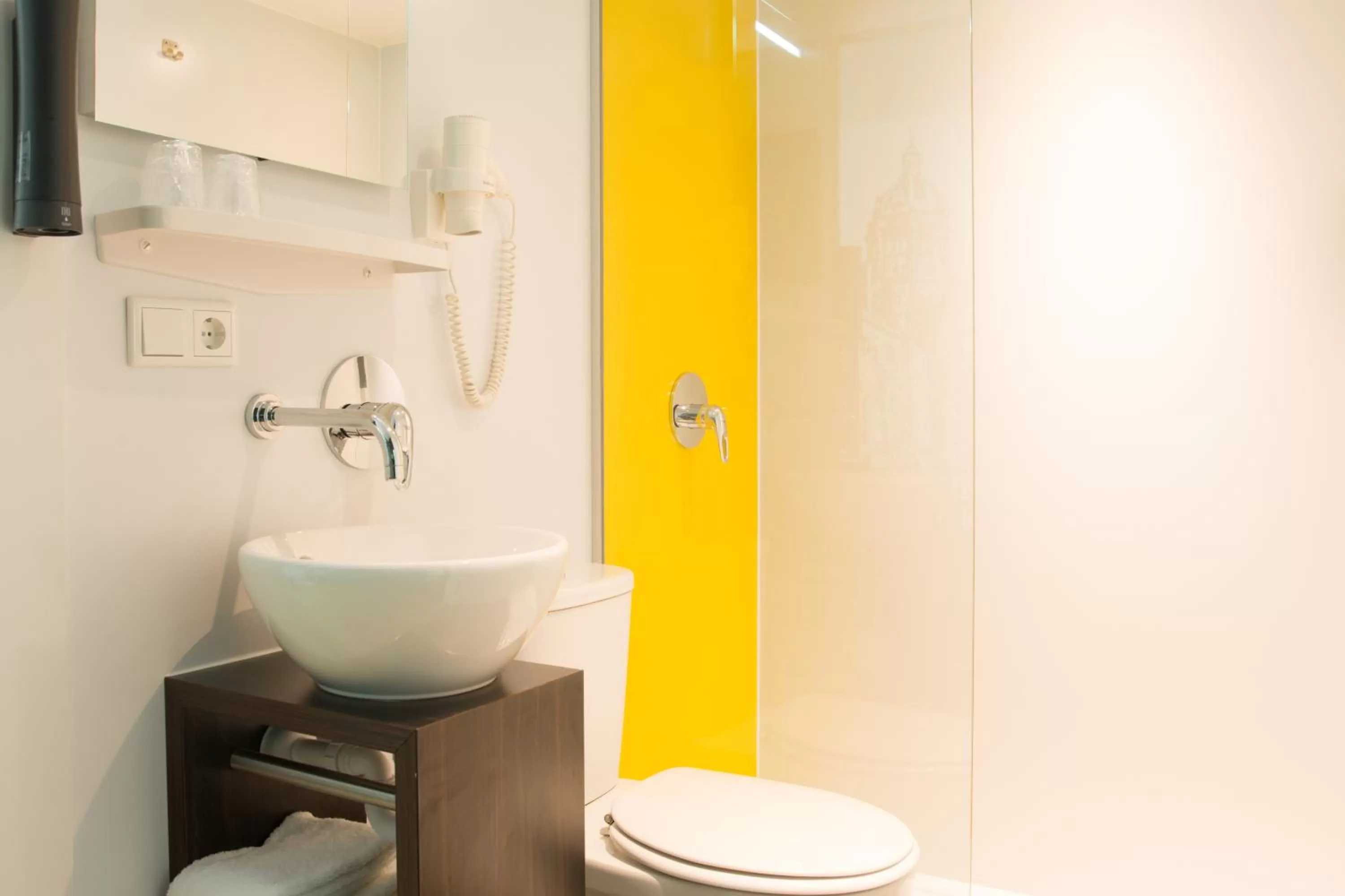 Bathroom in Qbic Amsterdam WTC