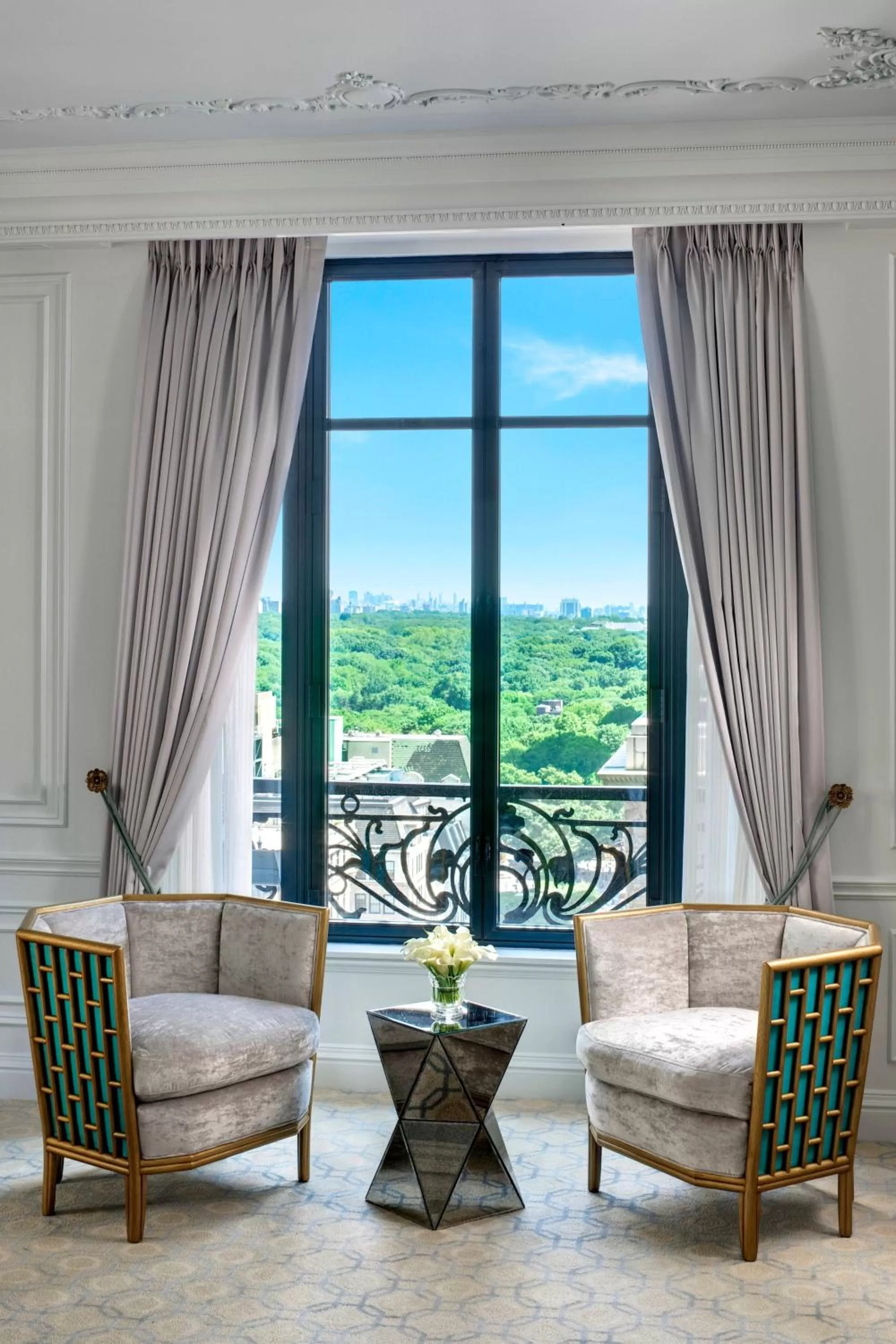 Living room in The St. Regis New York
