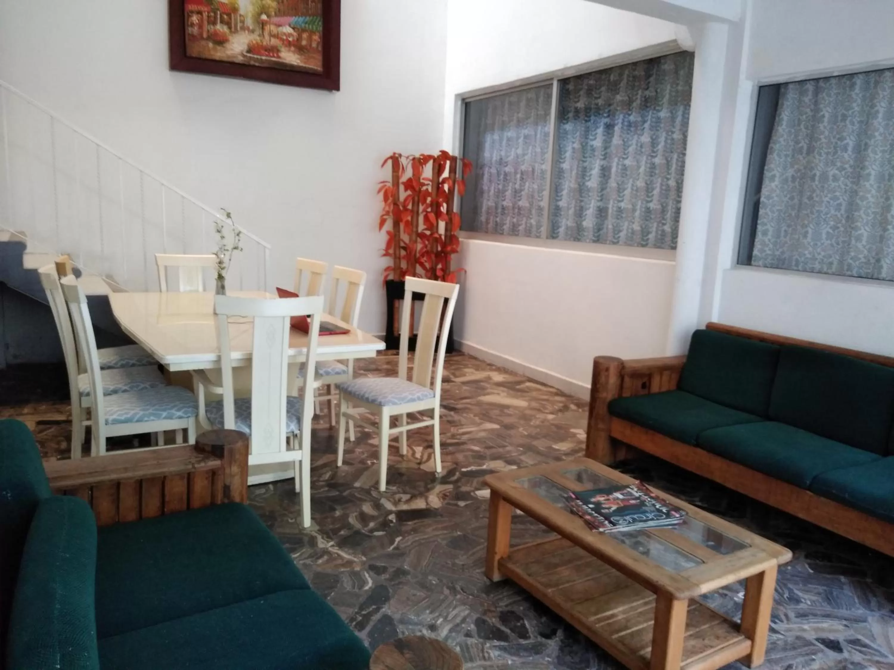 Living room in Hotel Juarez